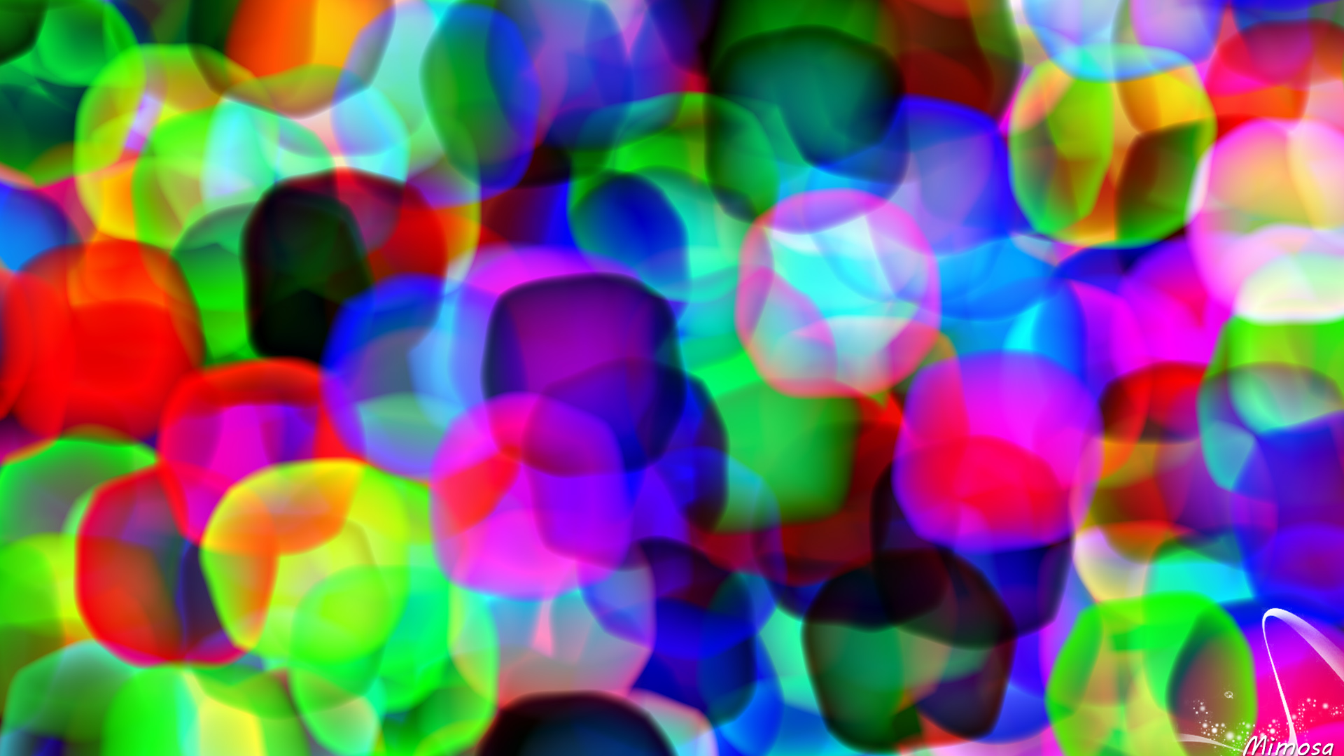 Download mobile wallpaper Abstract, Colors, Colorful, Shapes, Bokeh for free.