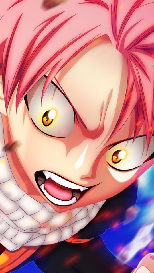 Descarga gratuita de fondo de pantalla para móvil de Fairy Tail, Animado, Natsu Dragneel.