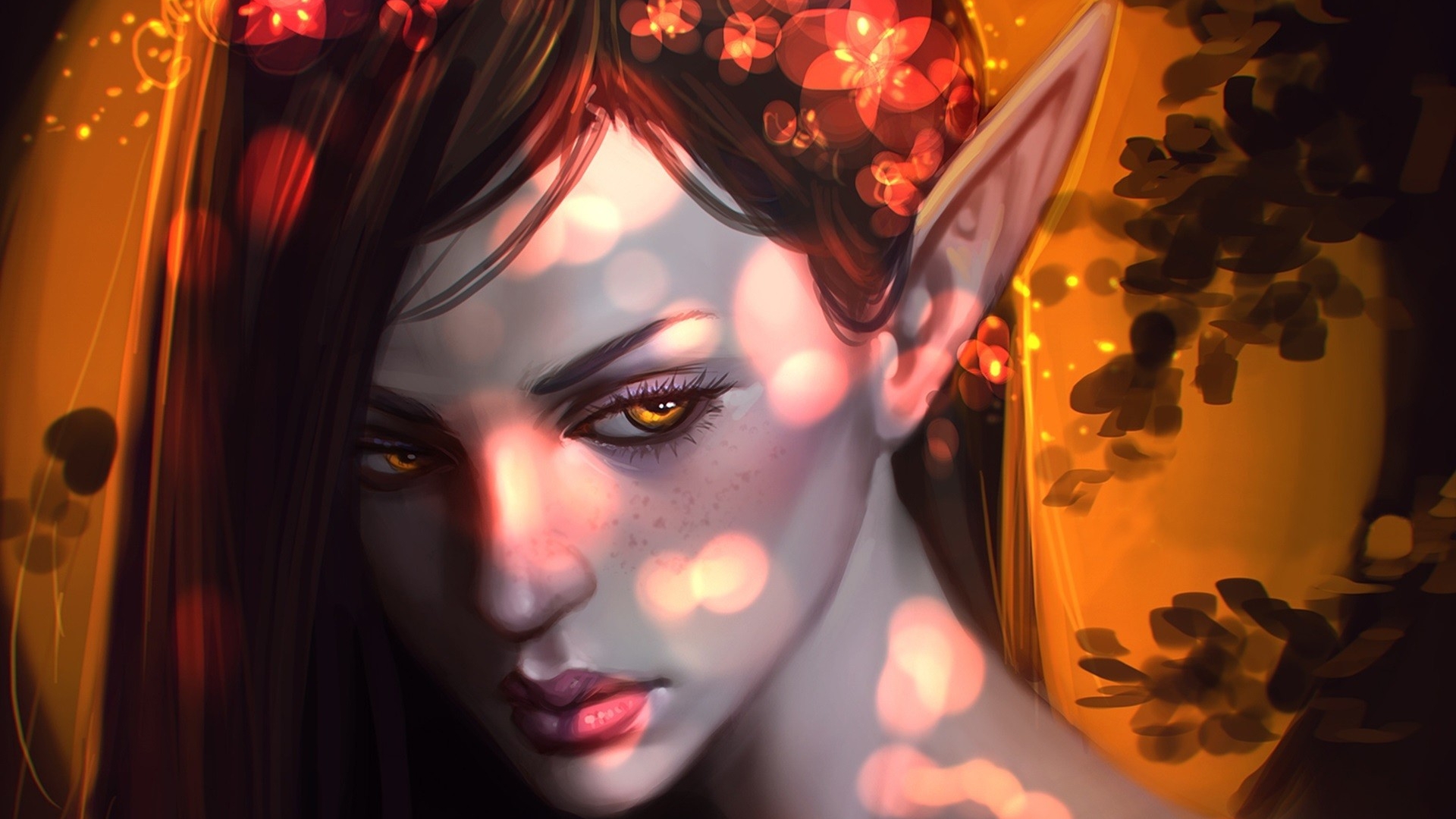 Download mobile wallpaper Elf, Fantasy for free.