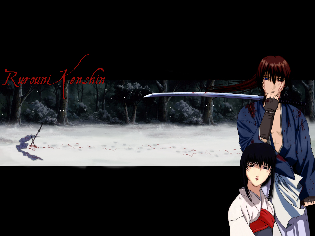 1438074 Hintergrundbild herunterladen animes, rurôni kenshin meiji kenkaku romantan - Bildschirmschoner und Bilder kostenlos