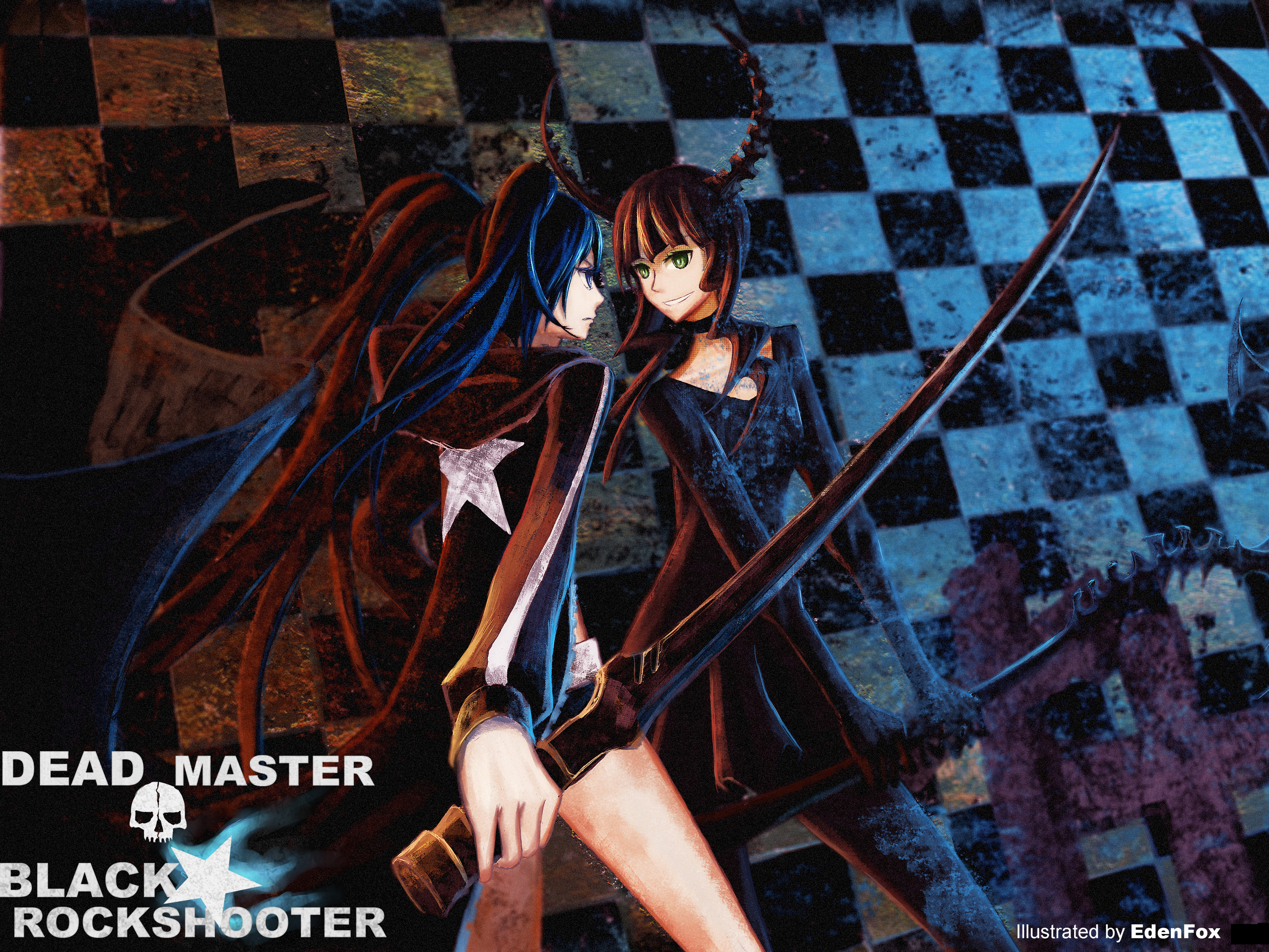 Download mobile wallpaper Anime, Black Rock Shooter, Dead Master (Black Rock Shooter) for free.