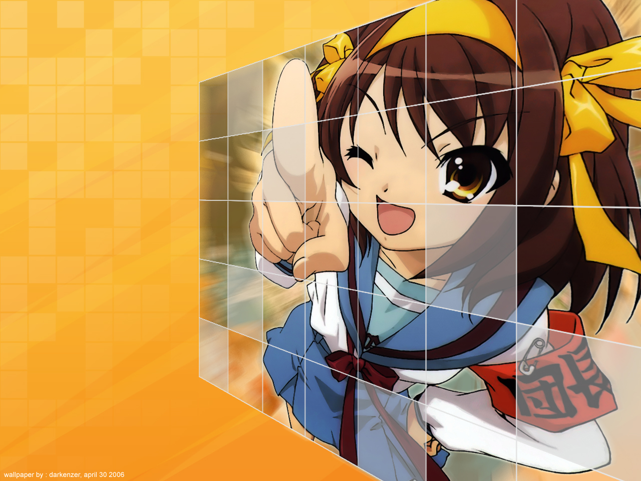 1519357 Hintergrundbild herunterladen animes, suzumiya haruhi no yūutsu, haruhi suzumiya - Bildschirmschoner und Bilder kostenlos
