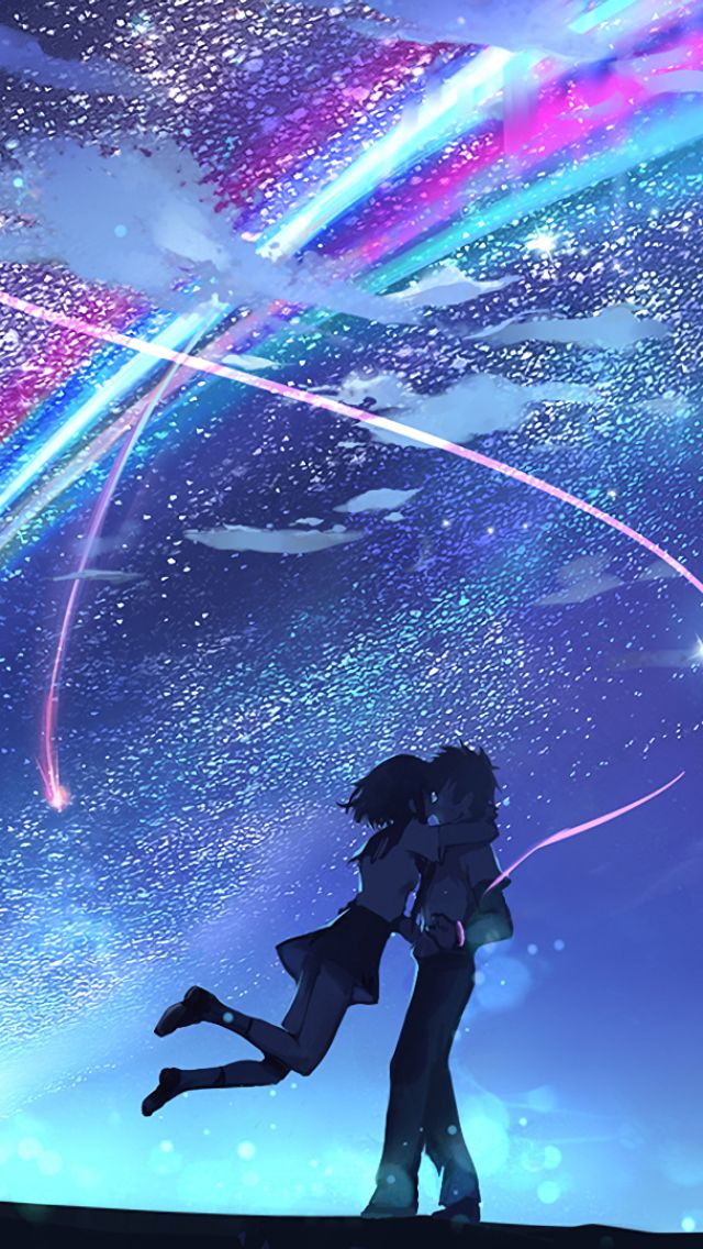 Download mobile wallpaper Anime, Your Name, Kimi No Na Wa, Mitsuha Miyamizu, Taki Tachibana for free.