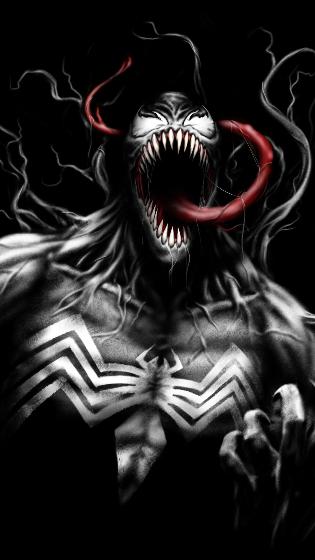 Handy-Wallpaper Comics, Venom kostenlos herunterladen.