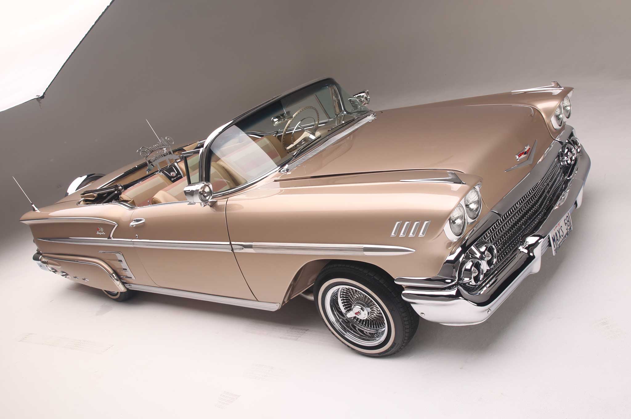 392723 завантажити шпалери транспортні засоби, шевроле імпала, chevrolet impala 1958 року, лоурайдер, muscle car, шевроле - заставки і картинки безкоштовно