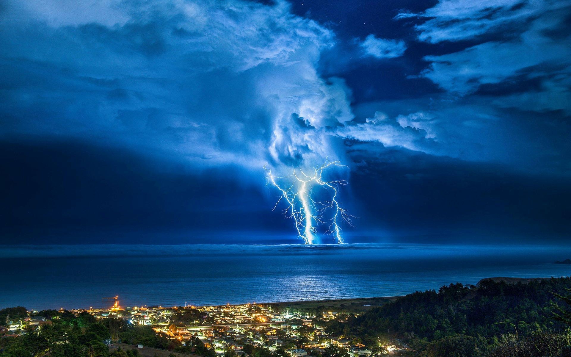 Laden Sie das Blitz, Ozean, Sturm, Wolke, Fotografie, Himmel-Bild kostenlos auf Ihren PC-Desktop herunter