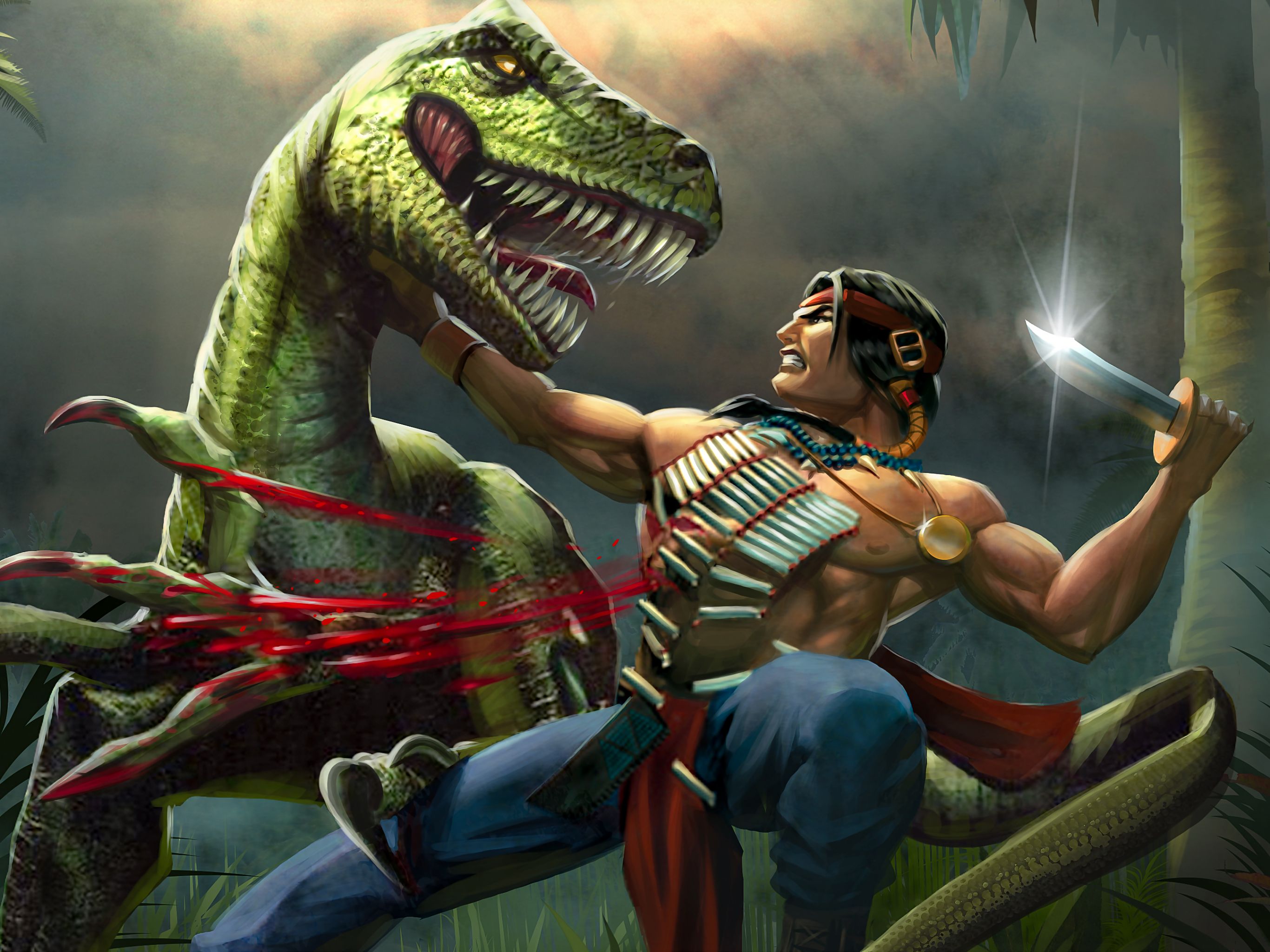 Los mejores fondos de pantalla de Turok: Dinosaur Hunter para la pantalla del teléfono