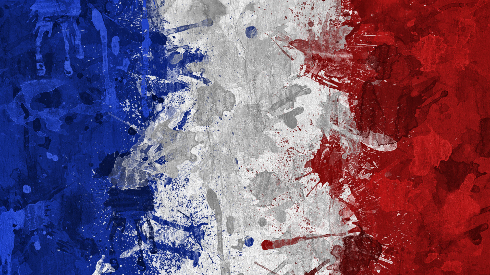 Популярные заставки и фоны Флаг Франции на компьютер