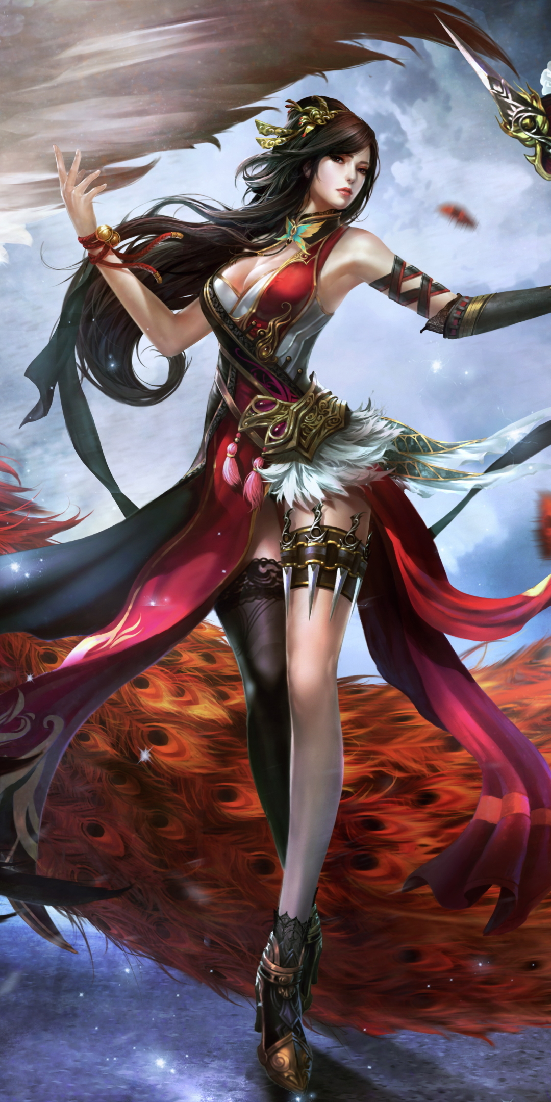 Download mobile wallpaper Fantasy, Oriental, Women Warrior, Woman Warrior for free.
