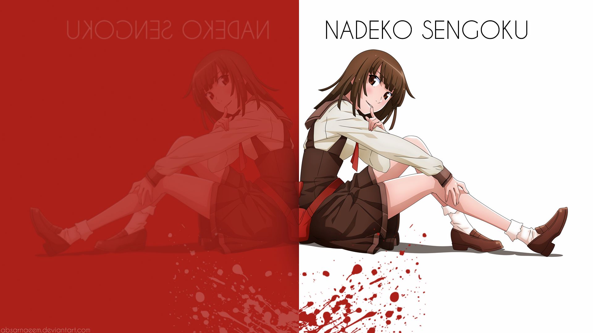 Baixar papel de parede para celular de Anime, Monogatari (Série), Nadeko Sengoku gratuito.