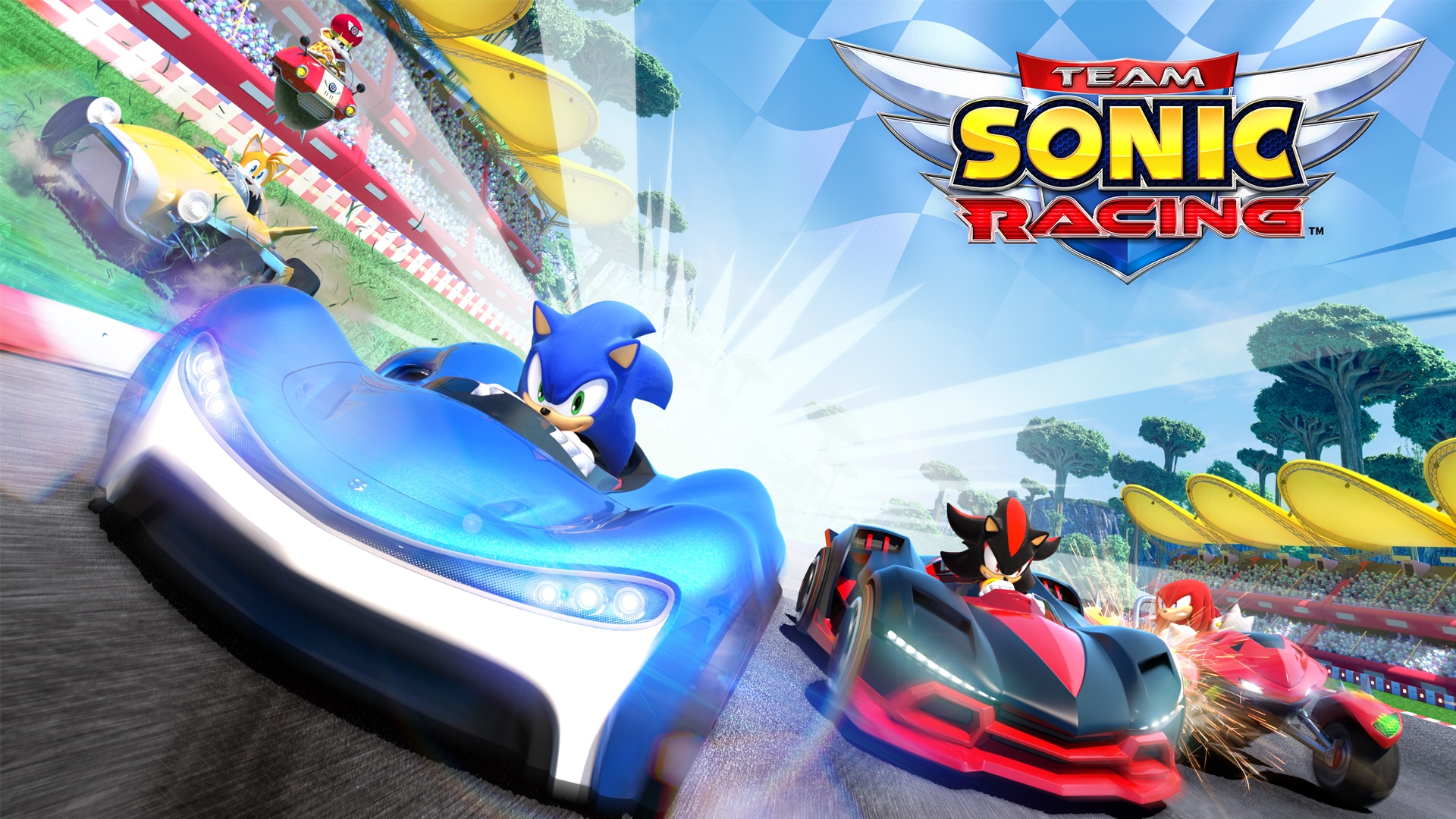 Die besten Team Sonic Racing-Hintergründe für den Telefonbildschirm