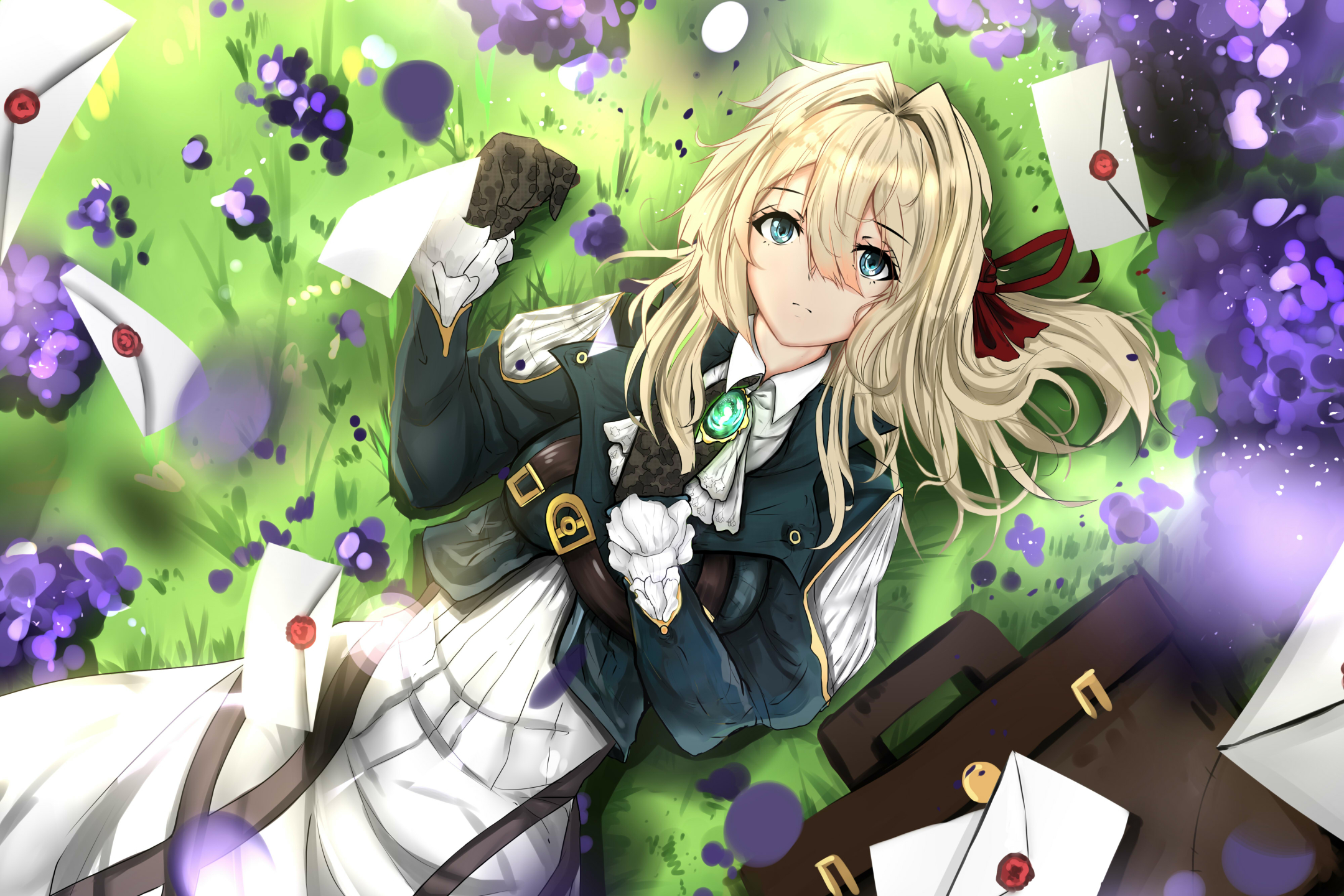 Скачати мобільні шпалери Аніме, Violet Evergarden (Персонаж), Віолета Еверґарден безкоштовно.