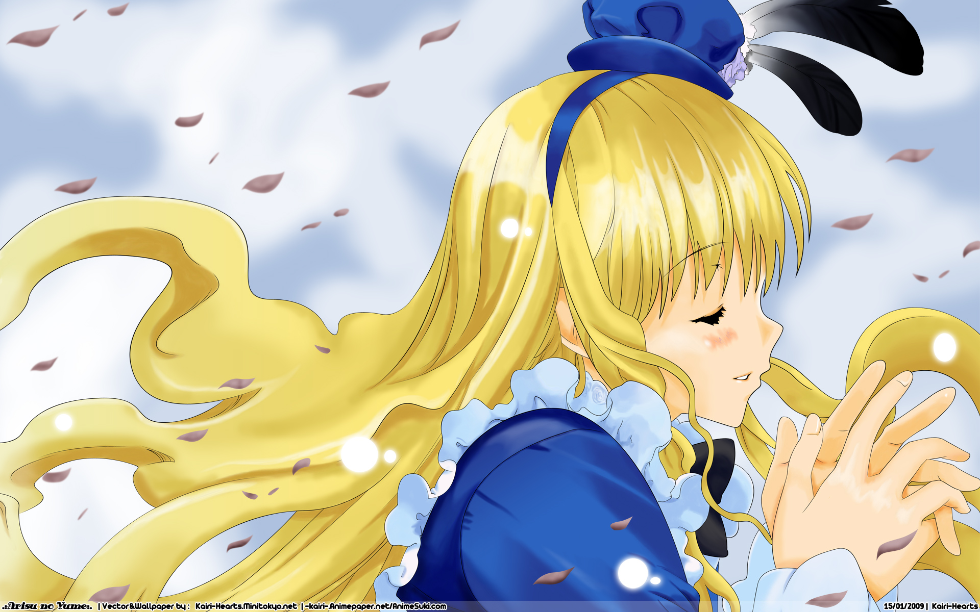 Download mobile wallpaper Alice In Wonderland, Anime for free.