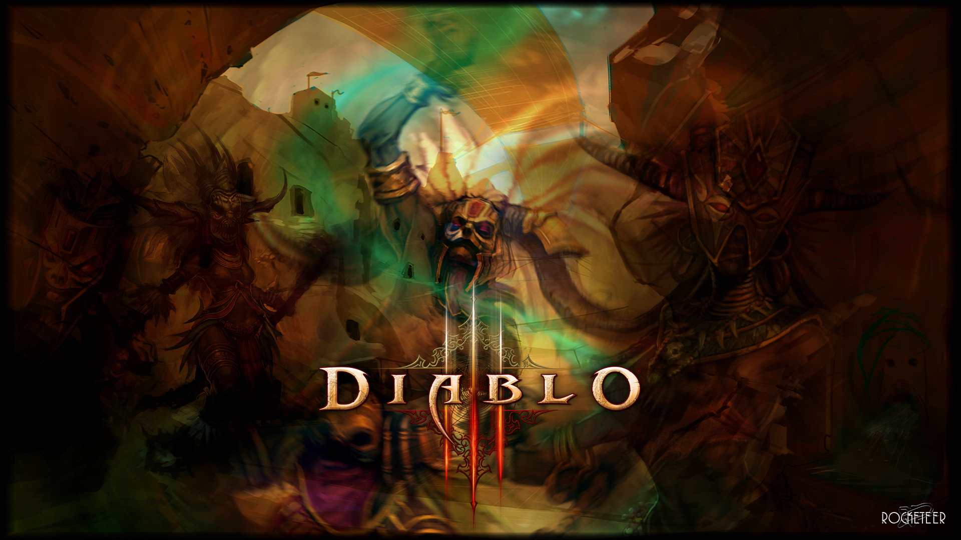 Скачать картинку Знахарь (Diablo Iii), Диабло Iii, Диабло, Видеоигры в телефон бесплатно.