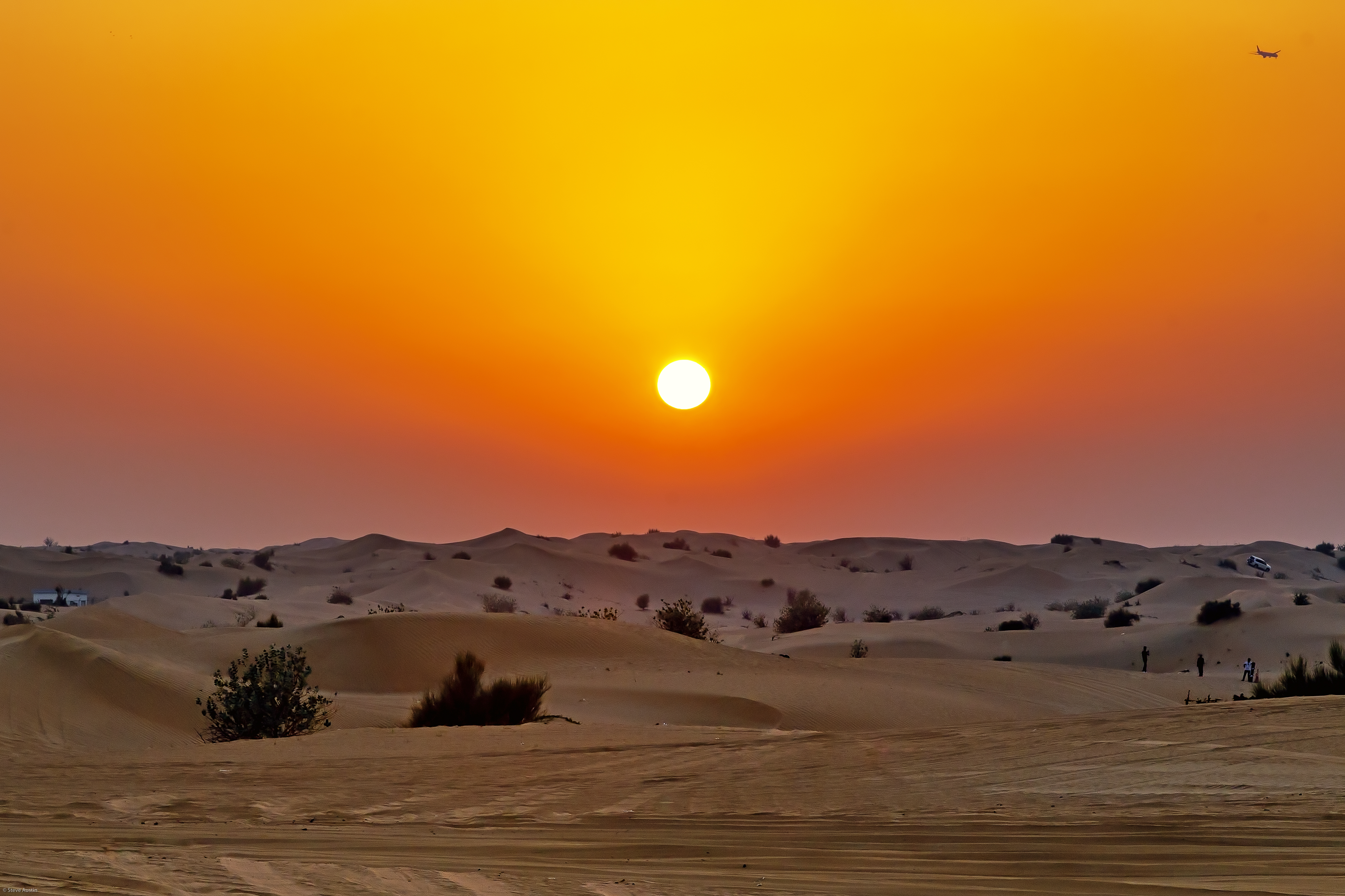 Скачать обои бесплатно Закат, Природа, Пустыня, Дюны, Песок картинка на рабочий стол ПК