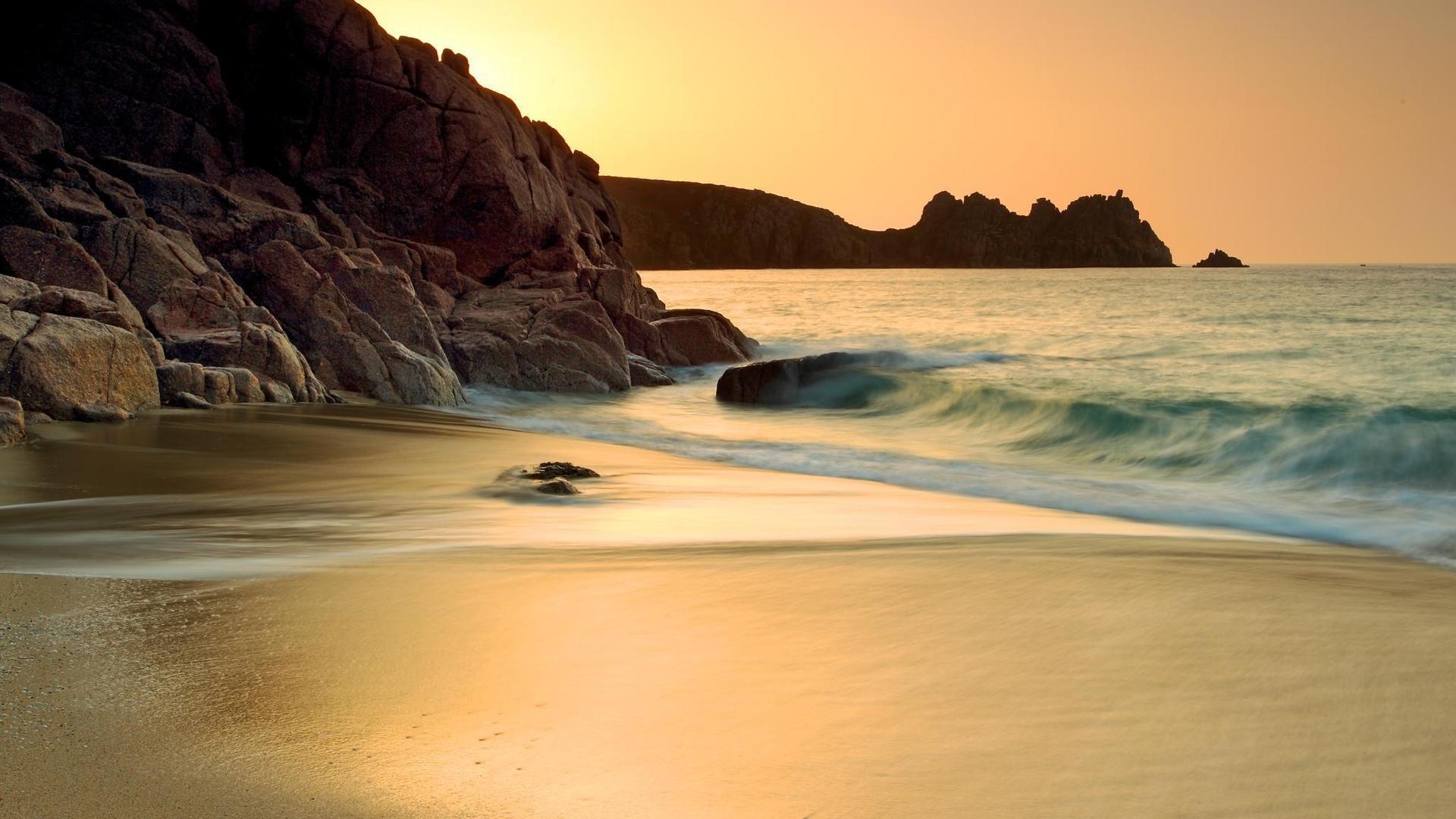 Free download wallpaper Landscape, Sea, Beach on your PC desktop