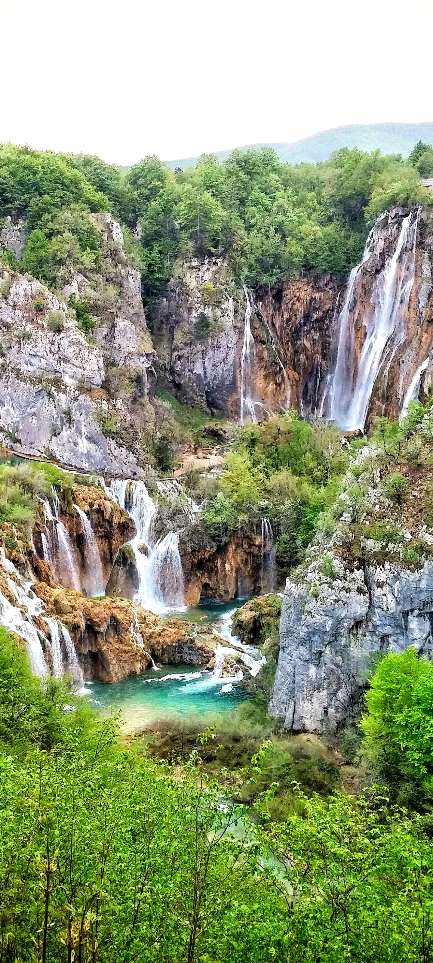 無料モバイル壁紙滝, 湖, 山, 地球, プリトヴィツェ湖群国立公園をダウンロードします。