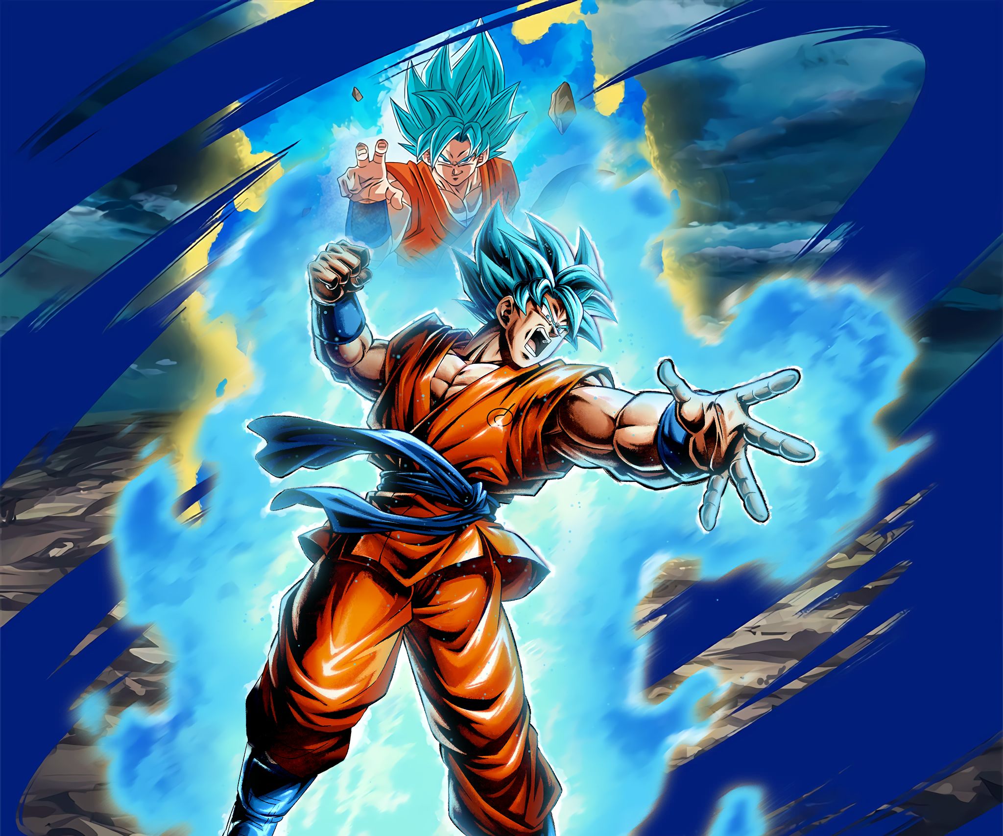 Free download wallpaper Anime, Dragon Ball, Goku, Dragon Ball Super, Super Saiyan Blue on your PC desktop