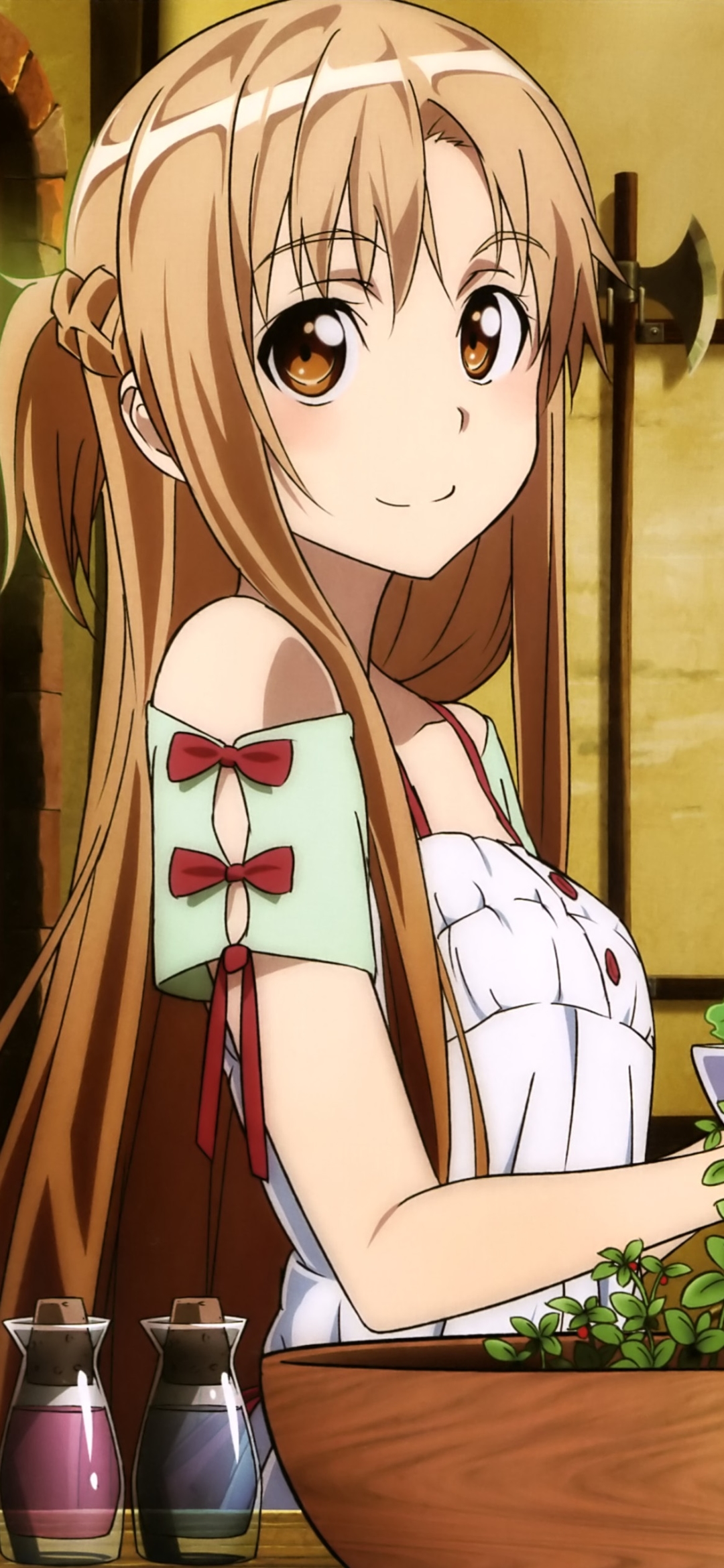 Handy-Wallpaper Animes, Asuna Yuuki, Sword Art Online kostenlos herunterladen.