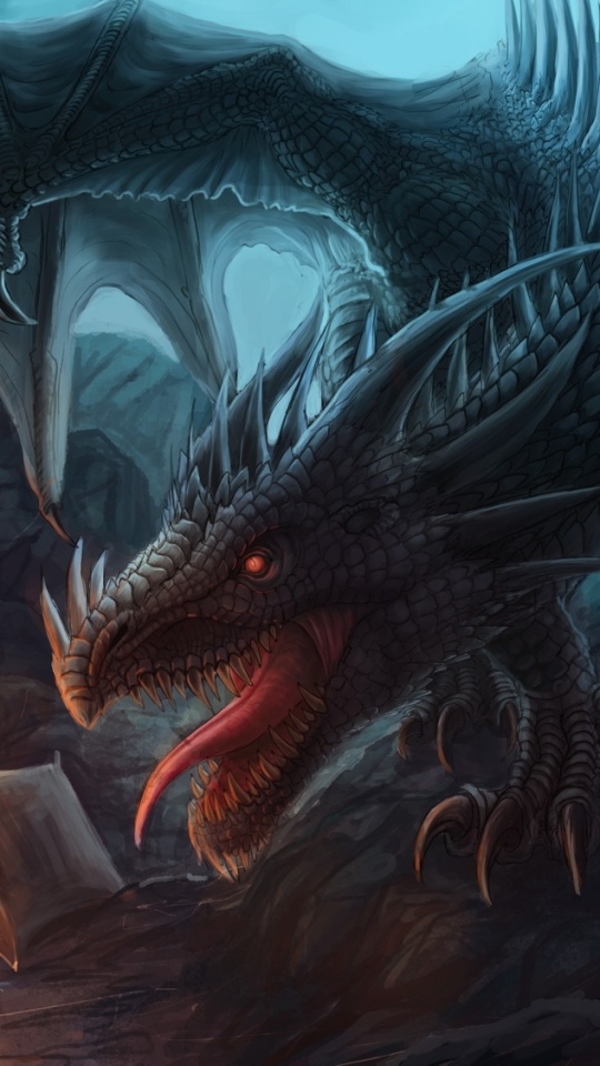 Download mobile wallpaper Fantasy, Dragon for free.