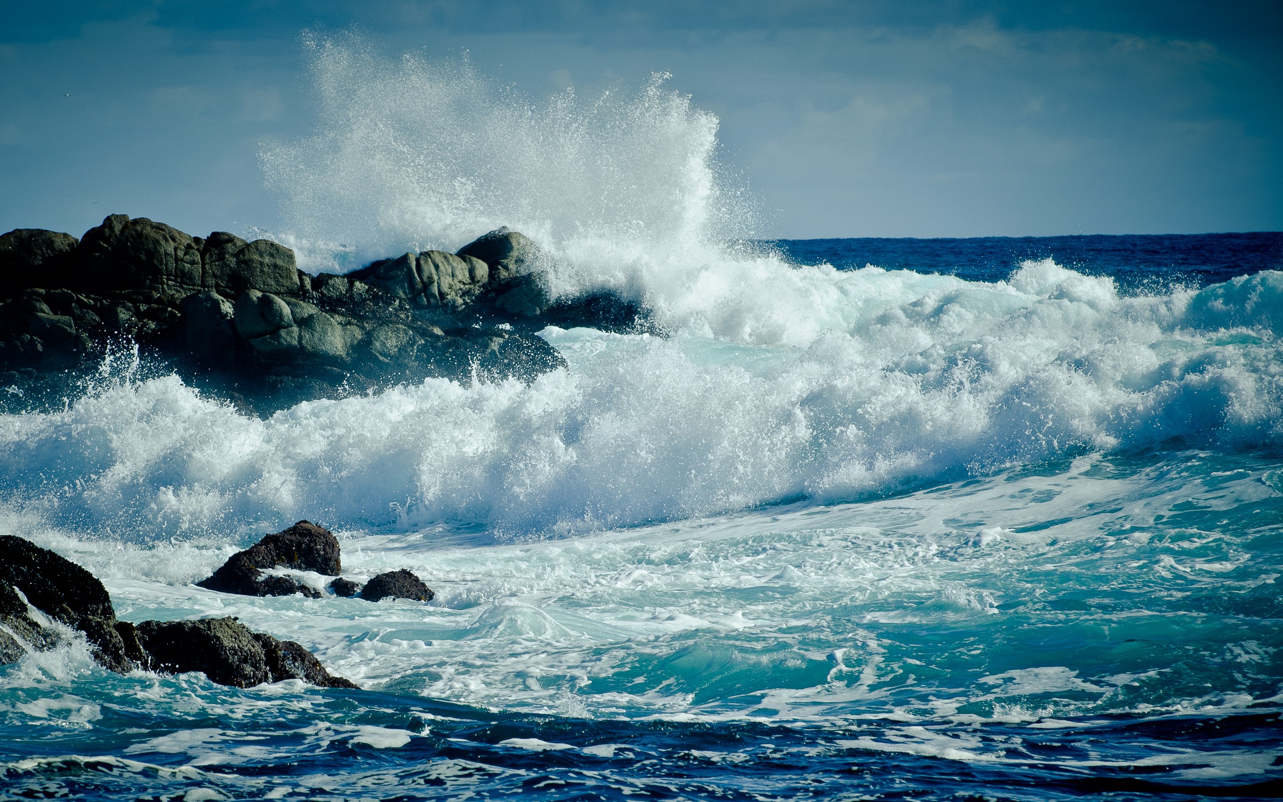 Скачать картинку Волна, Океан, Земля/природа в телефон бесплатно.