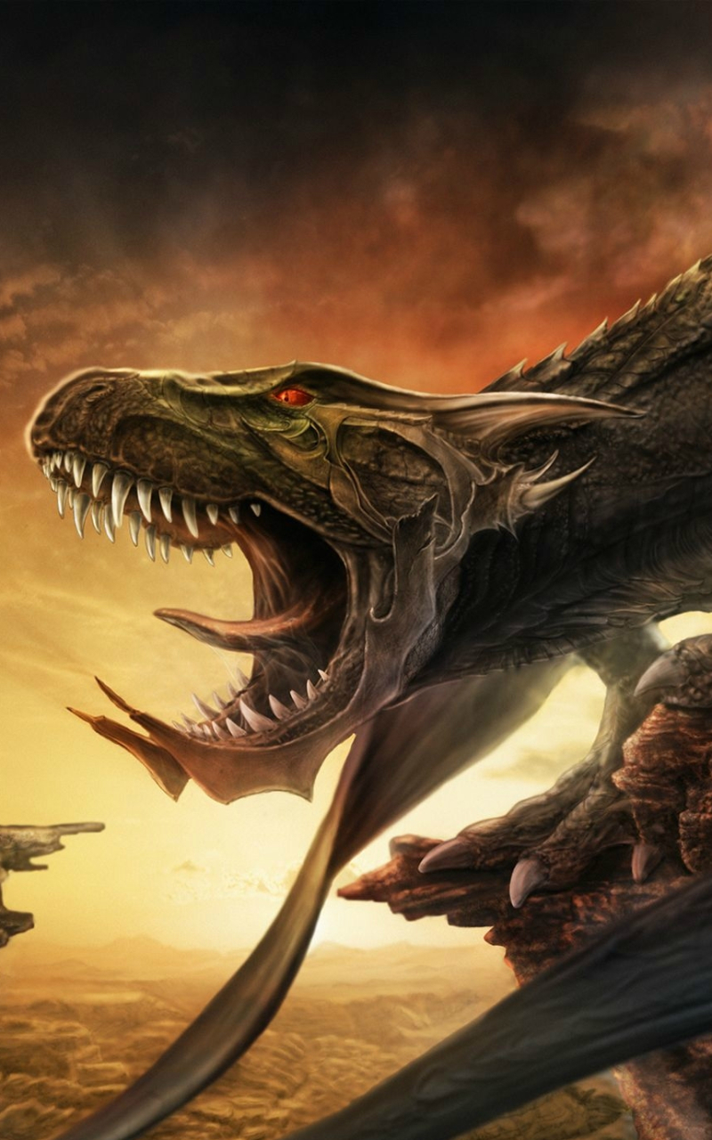 Download mobile wallpaper Dinosaurs, Animal, Dragon, Dinosaur for free.