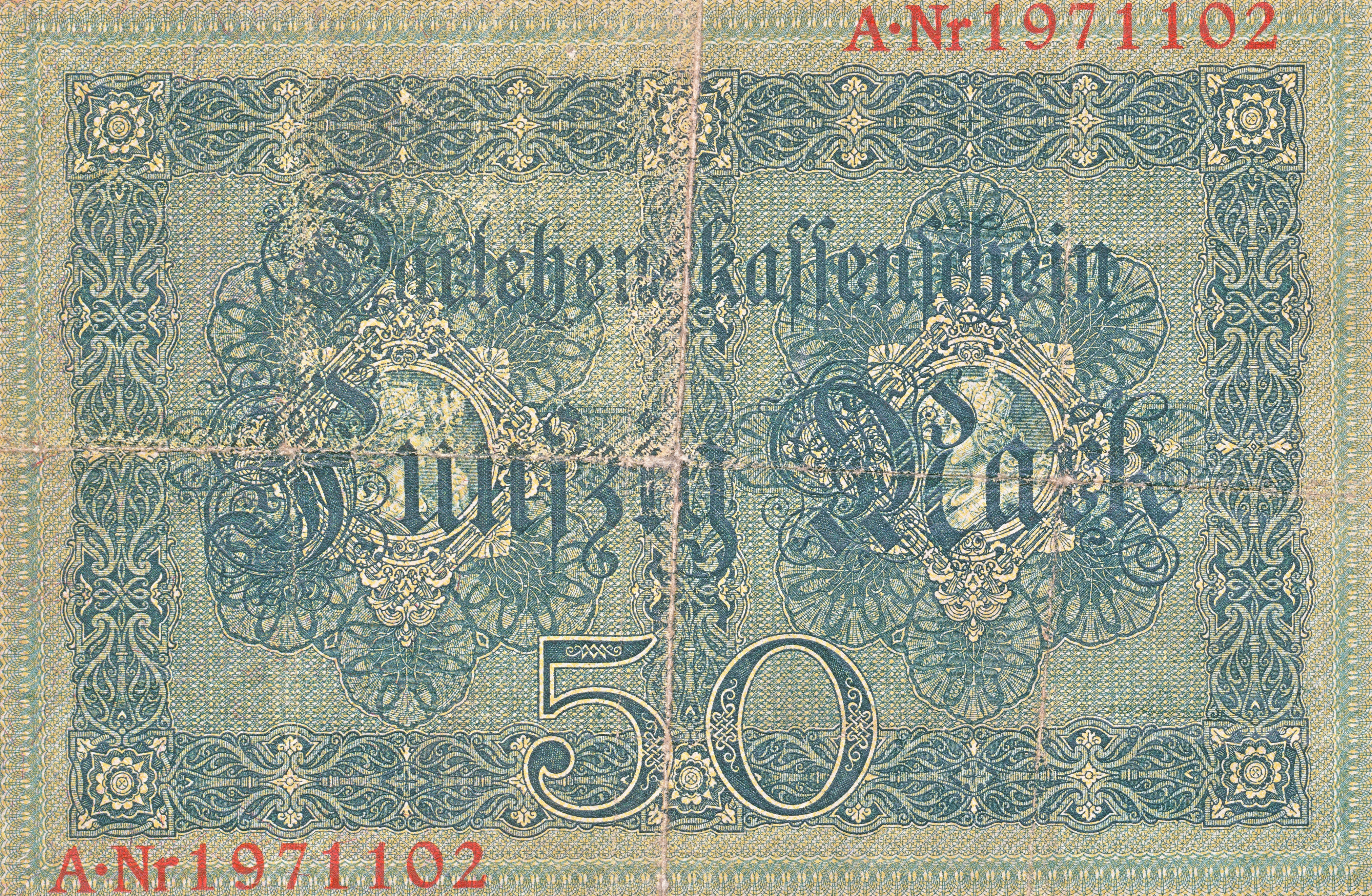 Download mobile wallpaper Man Made, German Rentenmark, Currencies for free.