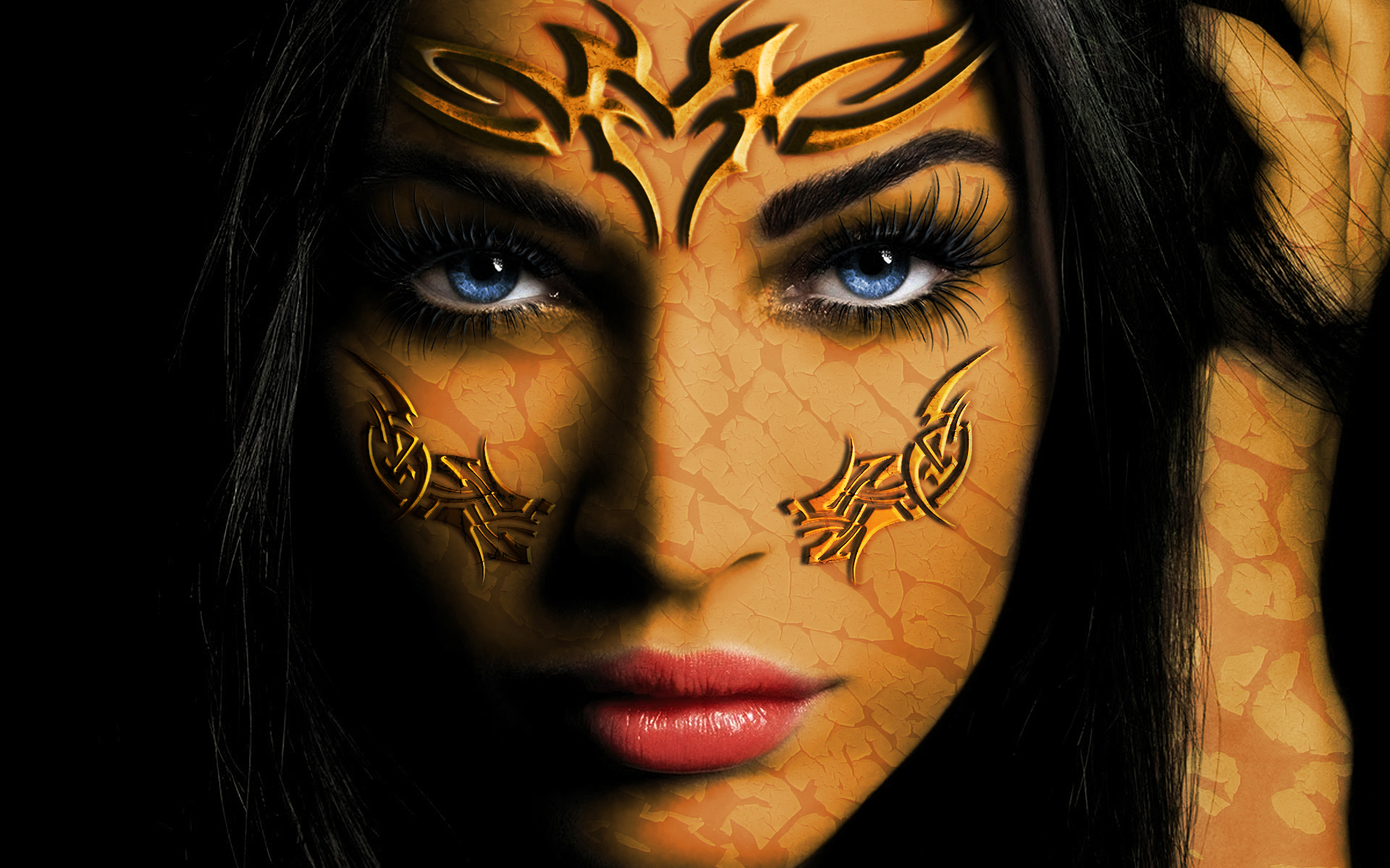 Download mobile wallpaper Megan Fox, Blue Eyes, Celebrity, Black Hair for free.