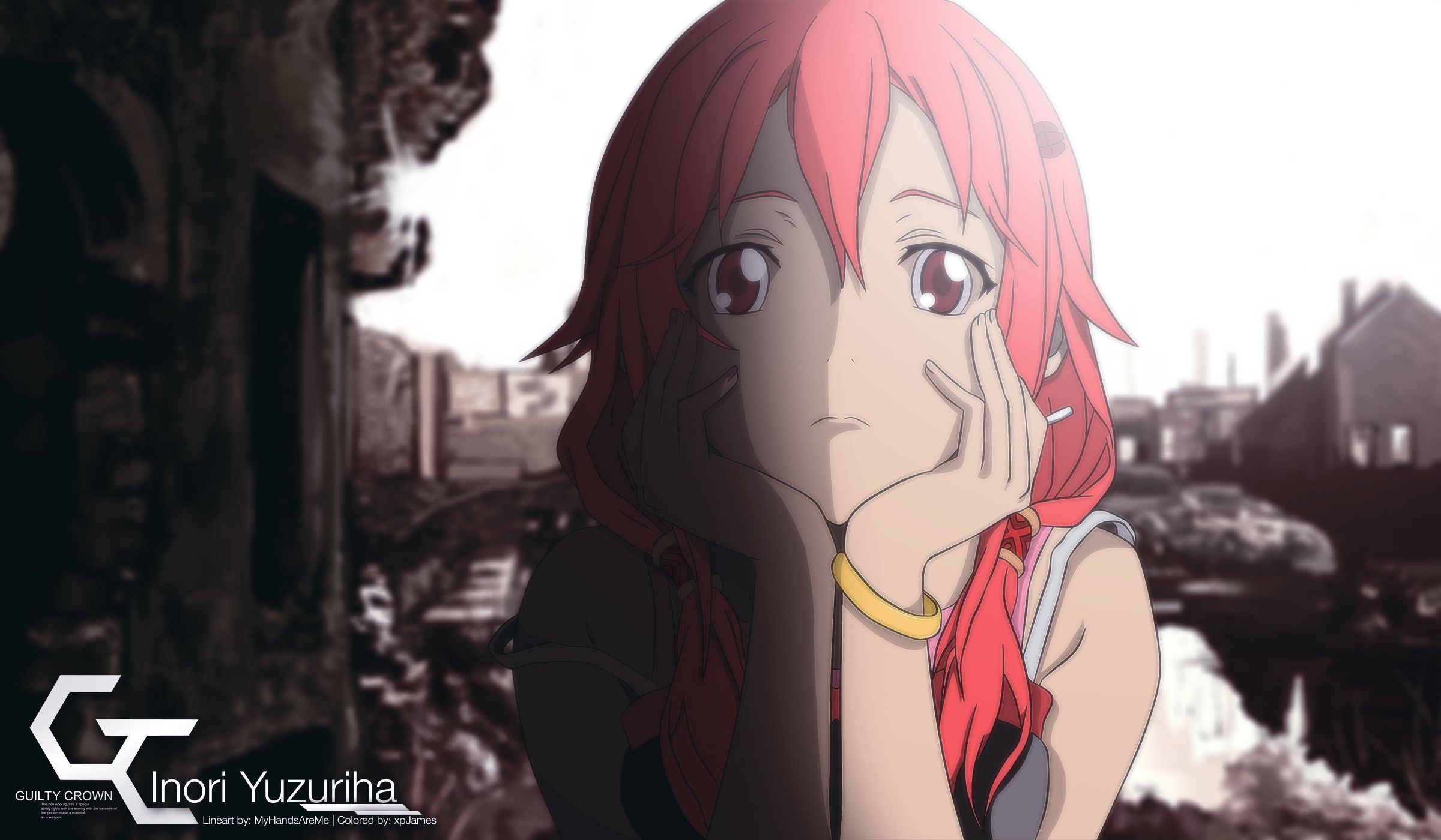 Baixe gratuitamente a imagem Anime, Giruti Kuraun: Guilty Crown, Inori Yuzuriha na área de trabalho do seu PC