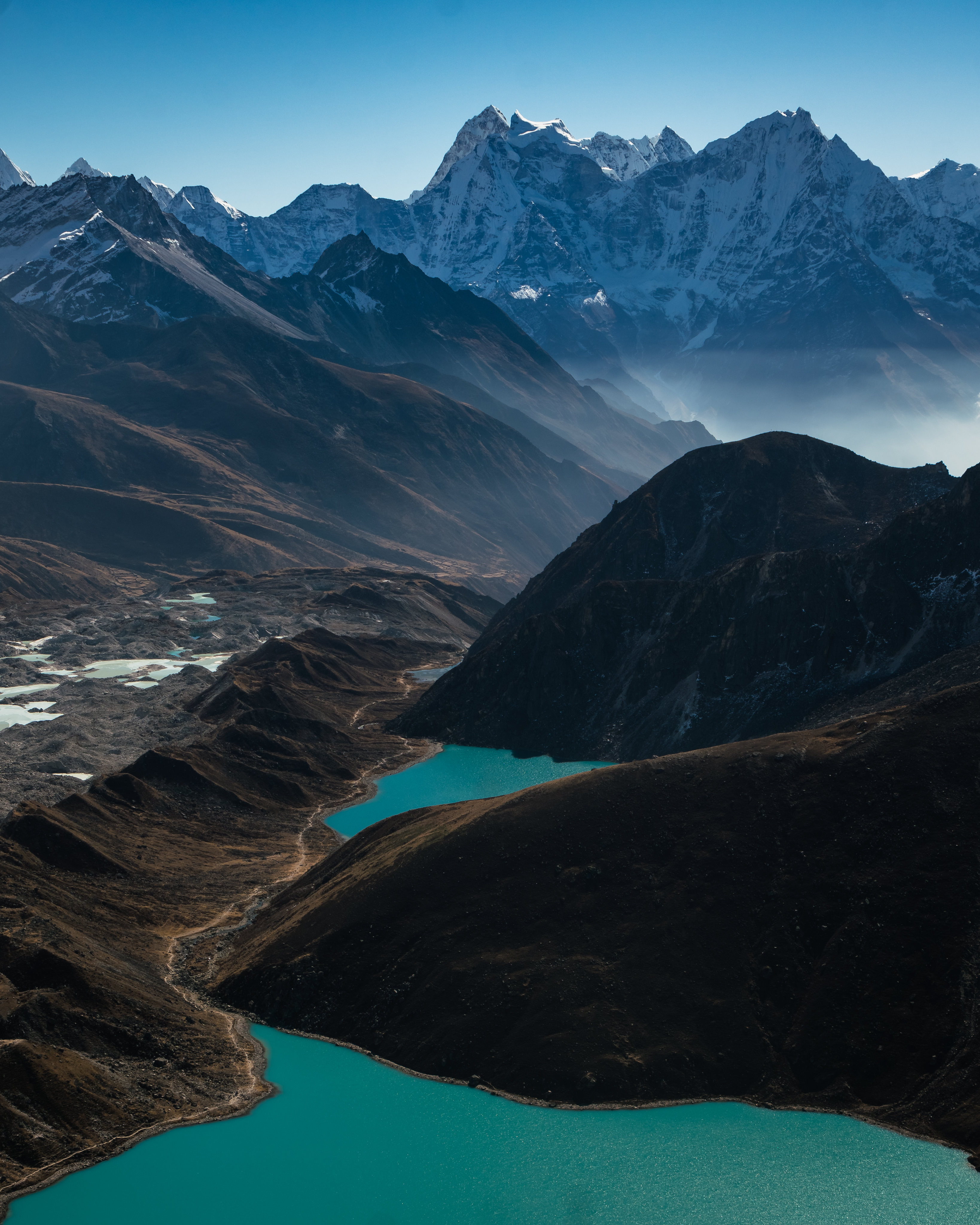 PCデスクトップに自然, 山脈, 湖, 岩, 風景画像を無料でダウンロード