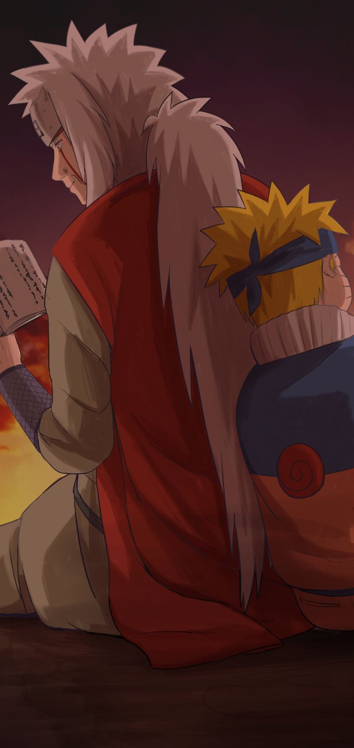 Handy-Wallpaper Naruto, Animes, Naruto Uzumaki, Jiraiya (Naruto) kostenlos herunterladen.