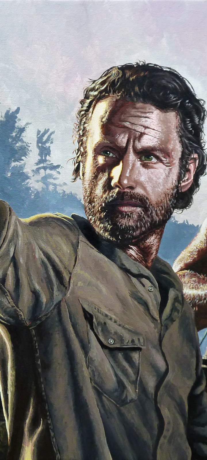 Download mobile wallpaper Tv Show, The Walking Dead, Rick Grimes for free.