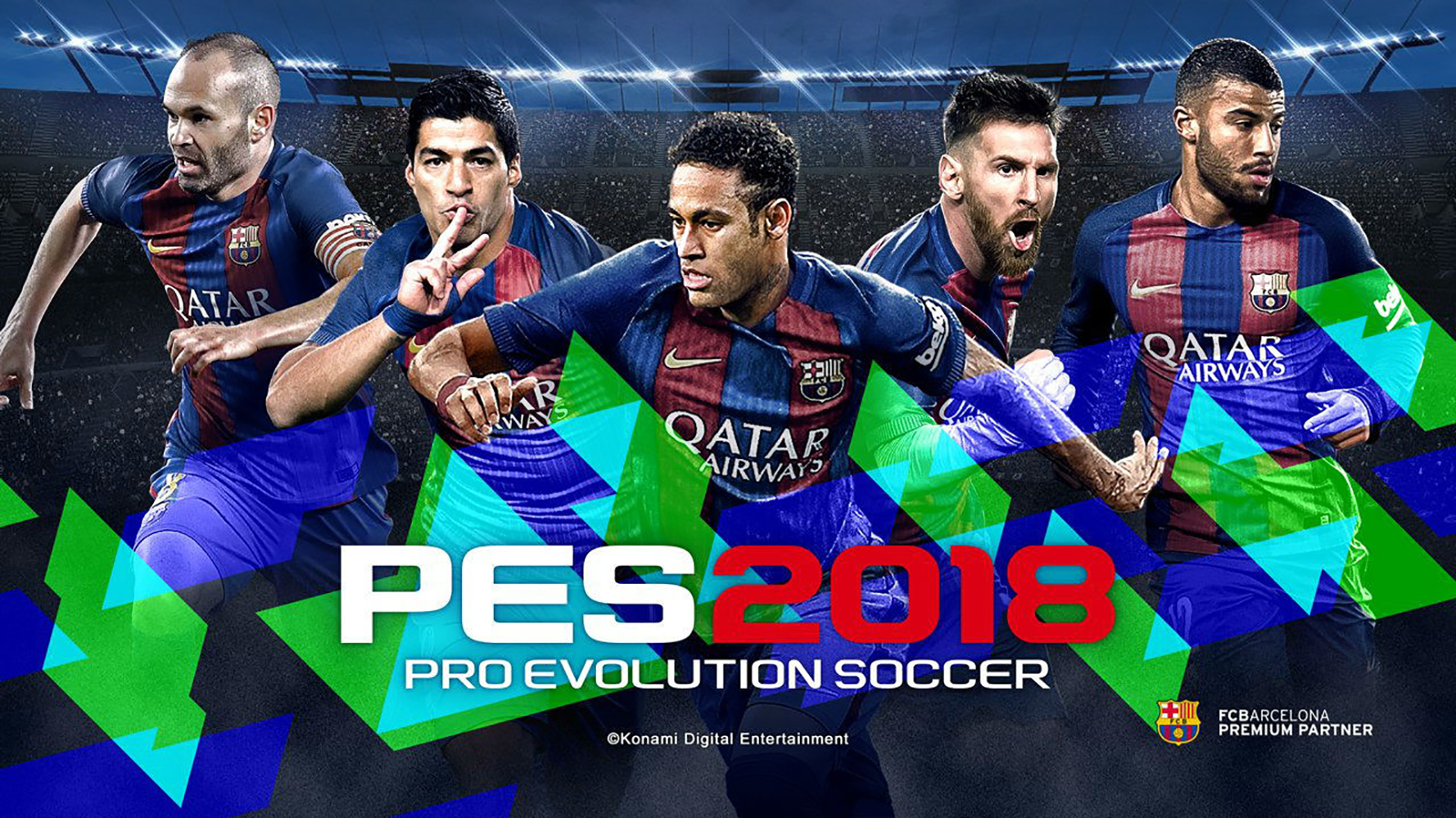Популярні заставки і фони Pro Evolution Soccer 2018 на комп'ютер