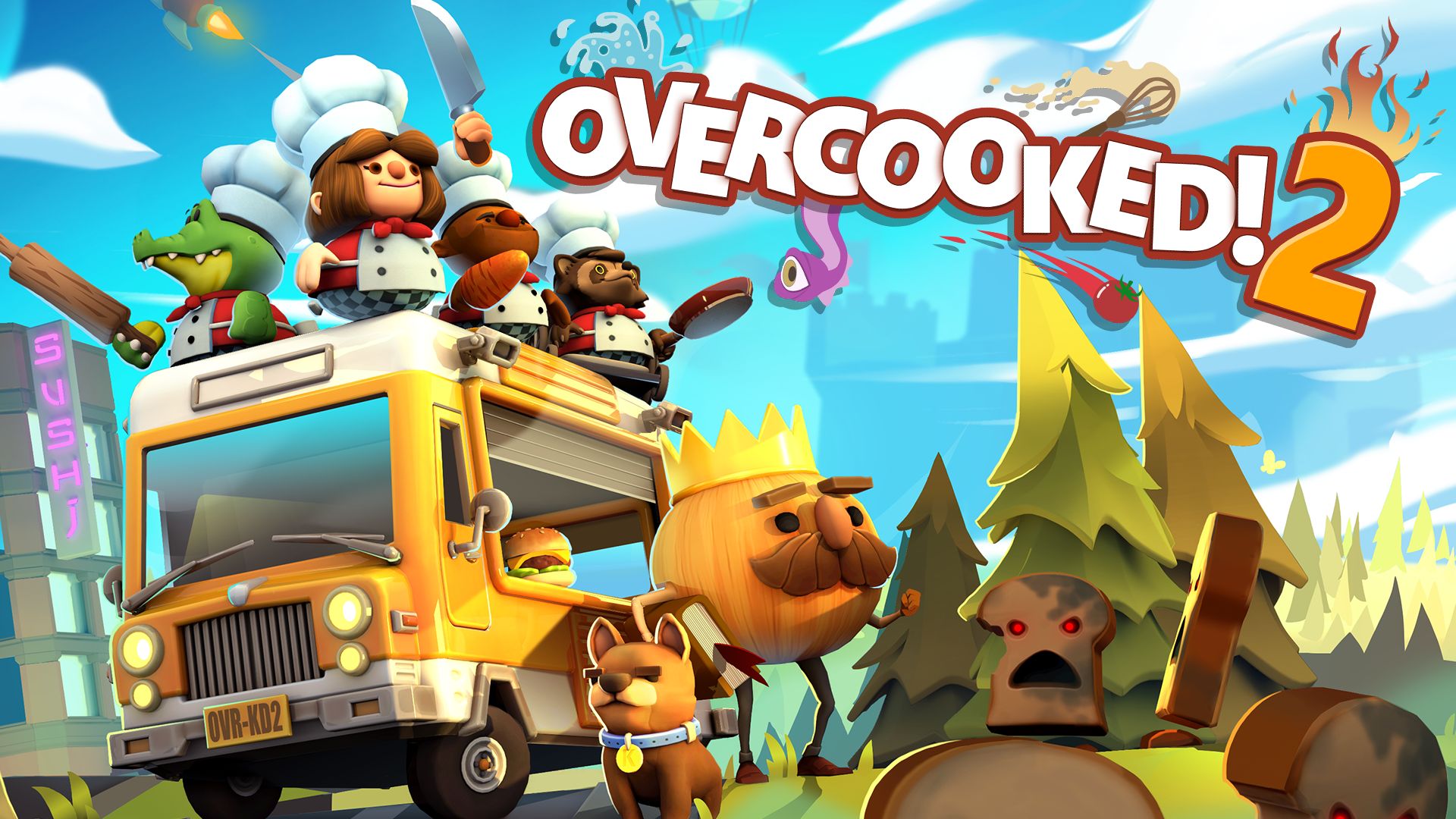 Baixar papéis de parede de desktop Overcooked 2 HD