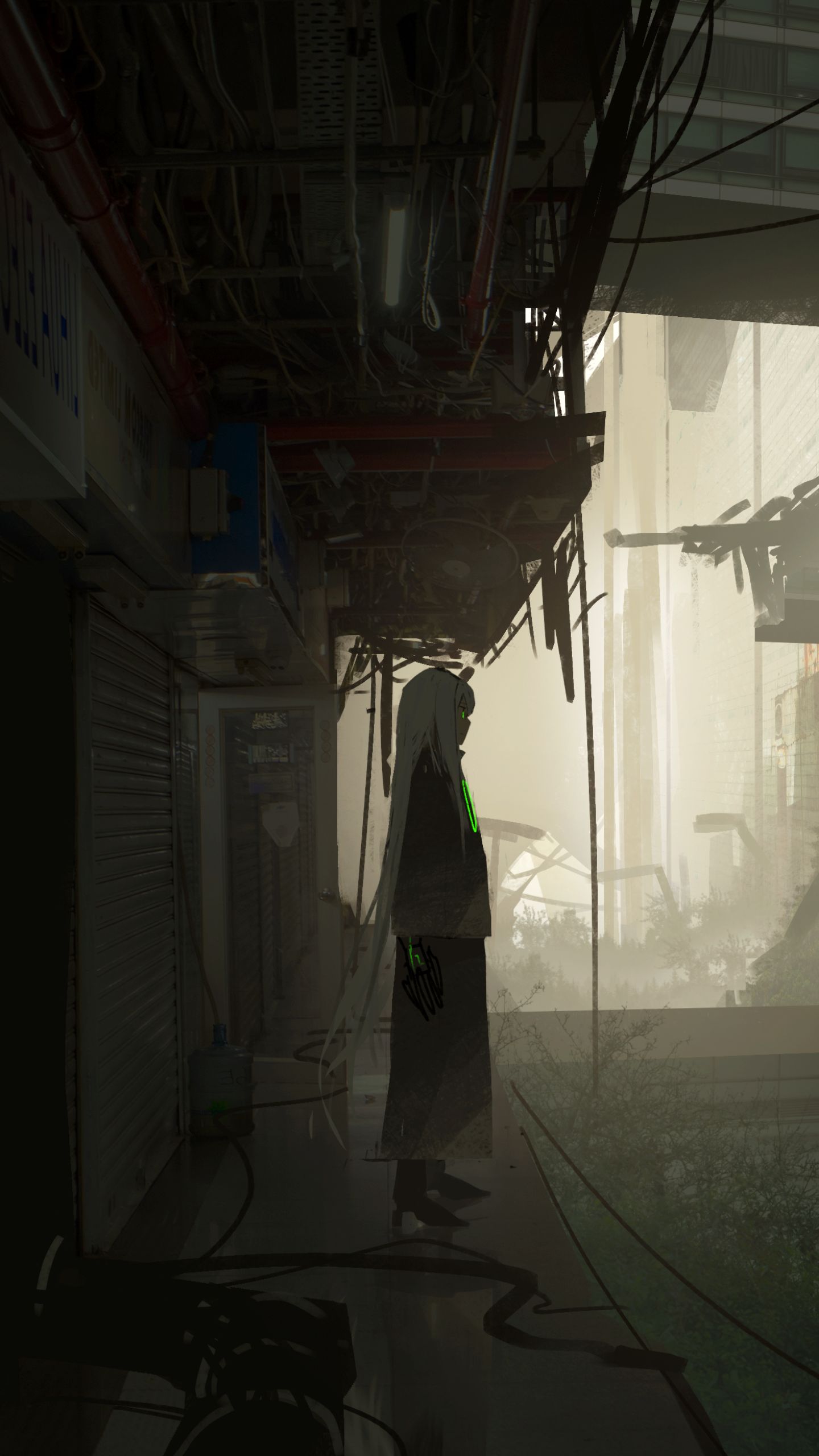 Download mobile wallpaper Anime, Fog, Original for free.