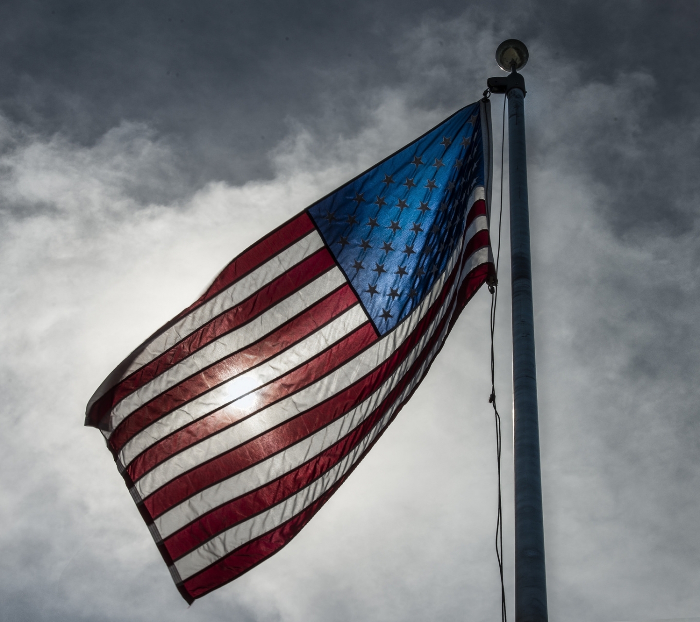 Скачать обои бесплатно Флаги, Сделано Человеком, Американский Флаг картинка на рабочий стол ПК