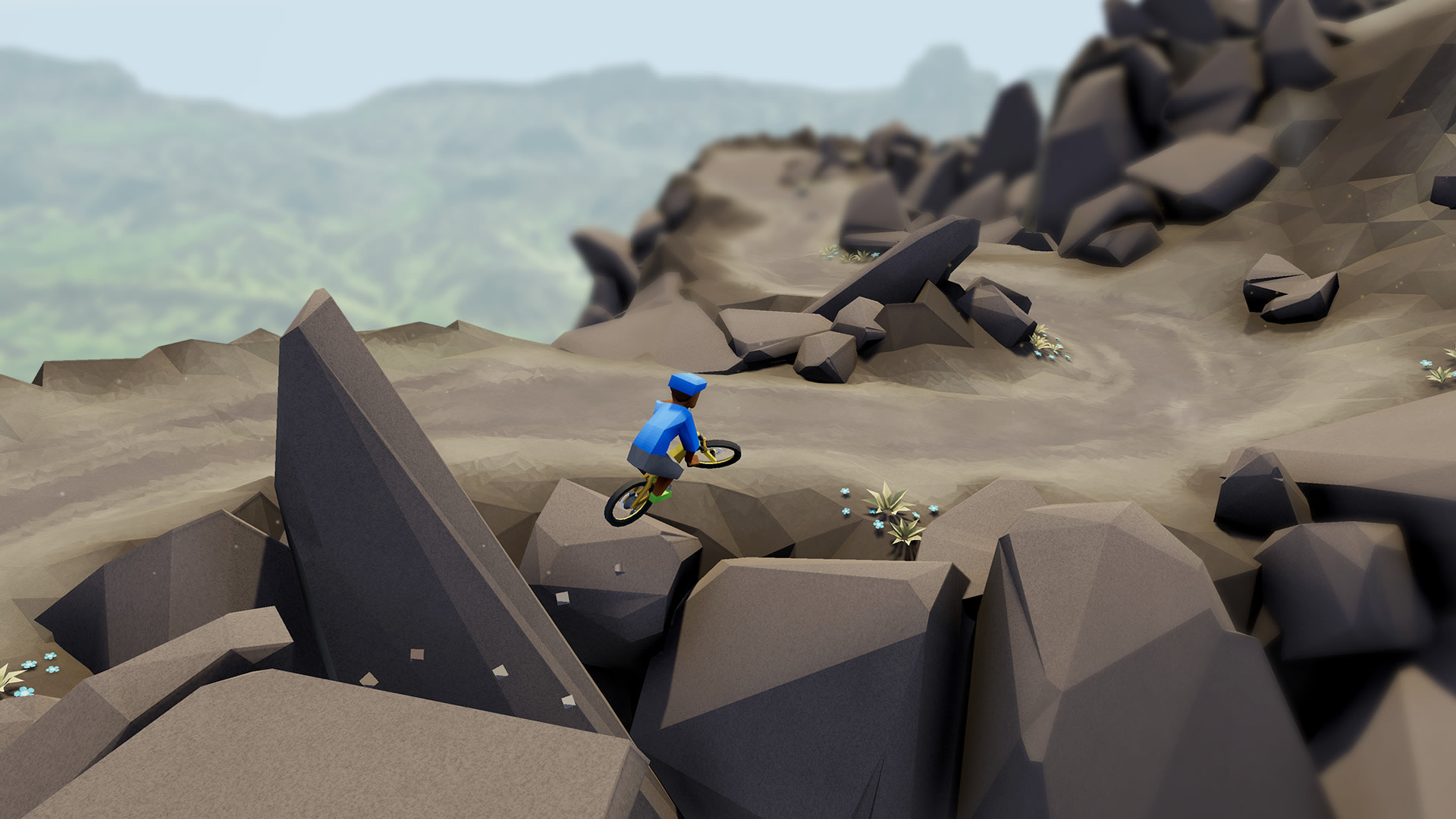 video game, lonely mountains: downhill