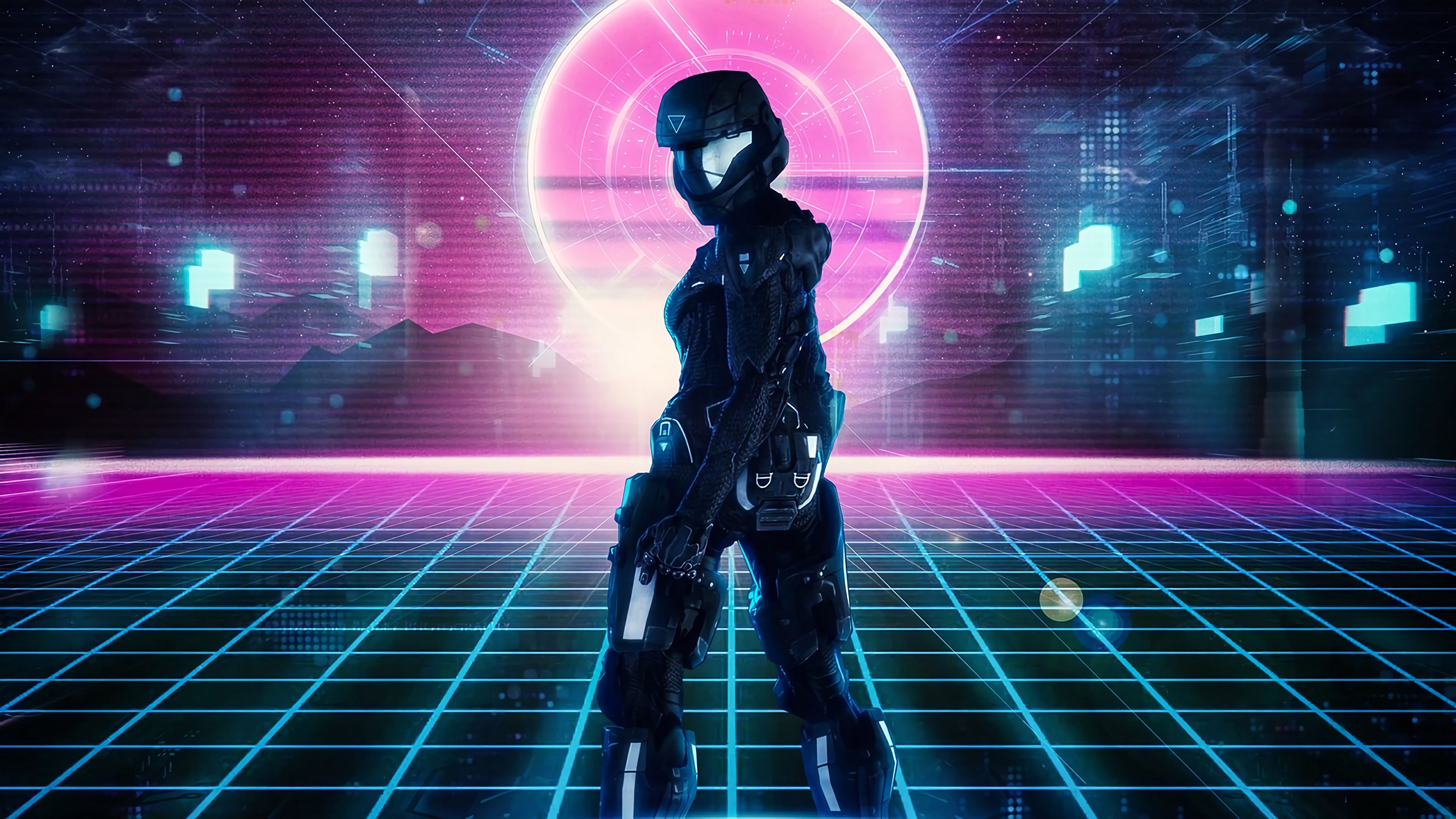 100264 descargar fondo de pantalla ciencia ficción, armadura, arte, cyberpunk, robot: protectores de pantalla e imágenes gratis