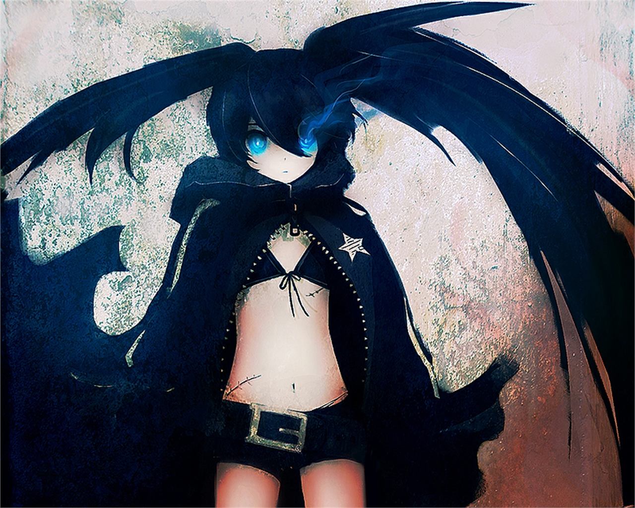 Free download wallpaper Anime, Black Rock Shooter on your PC desktop