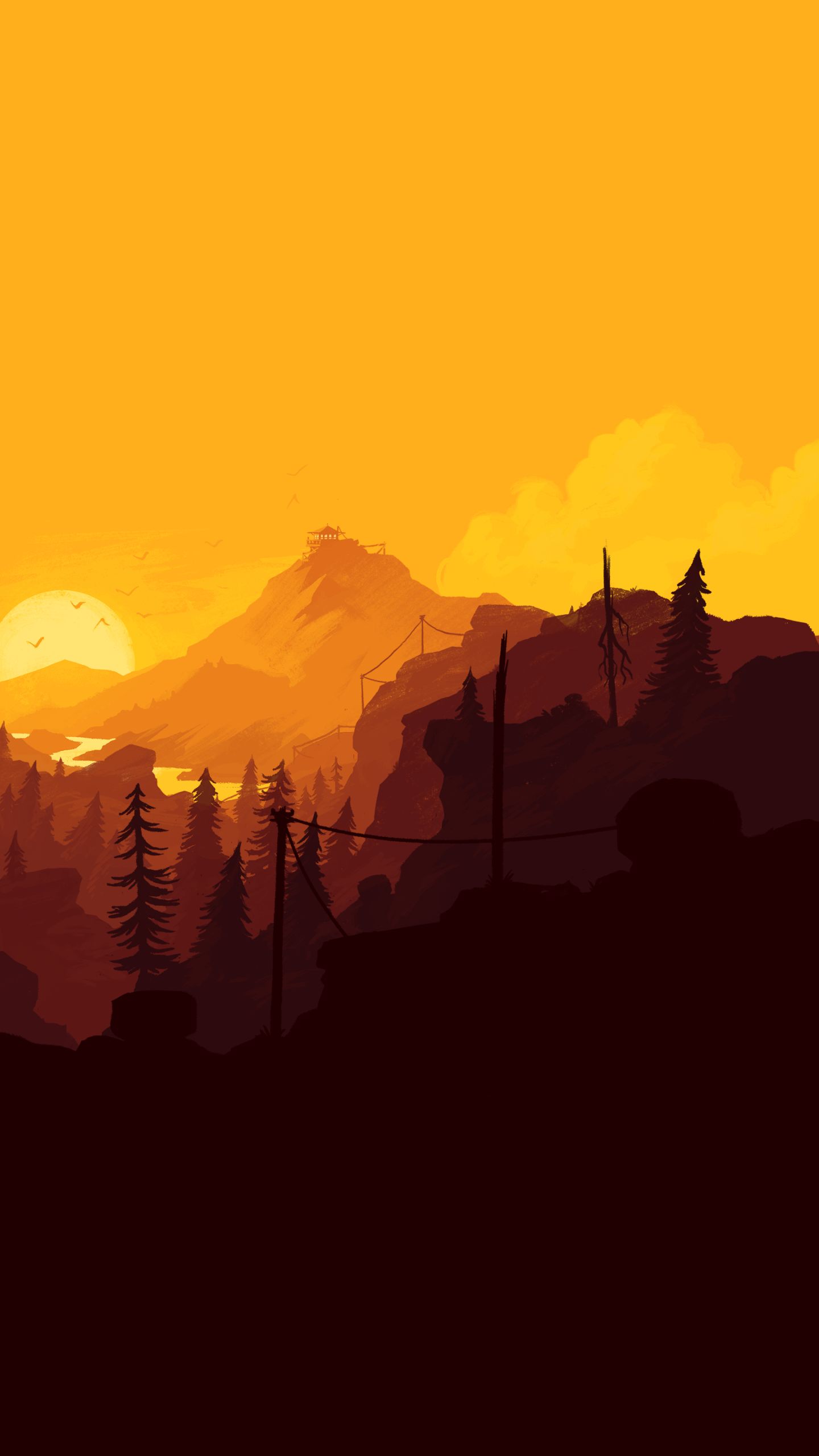  Firewatch HD Android Wallpapers