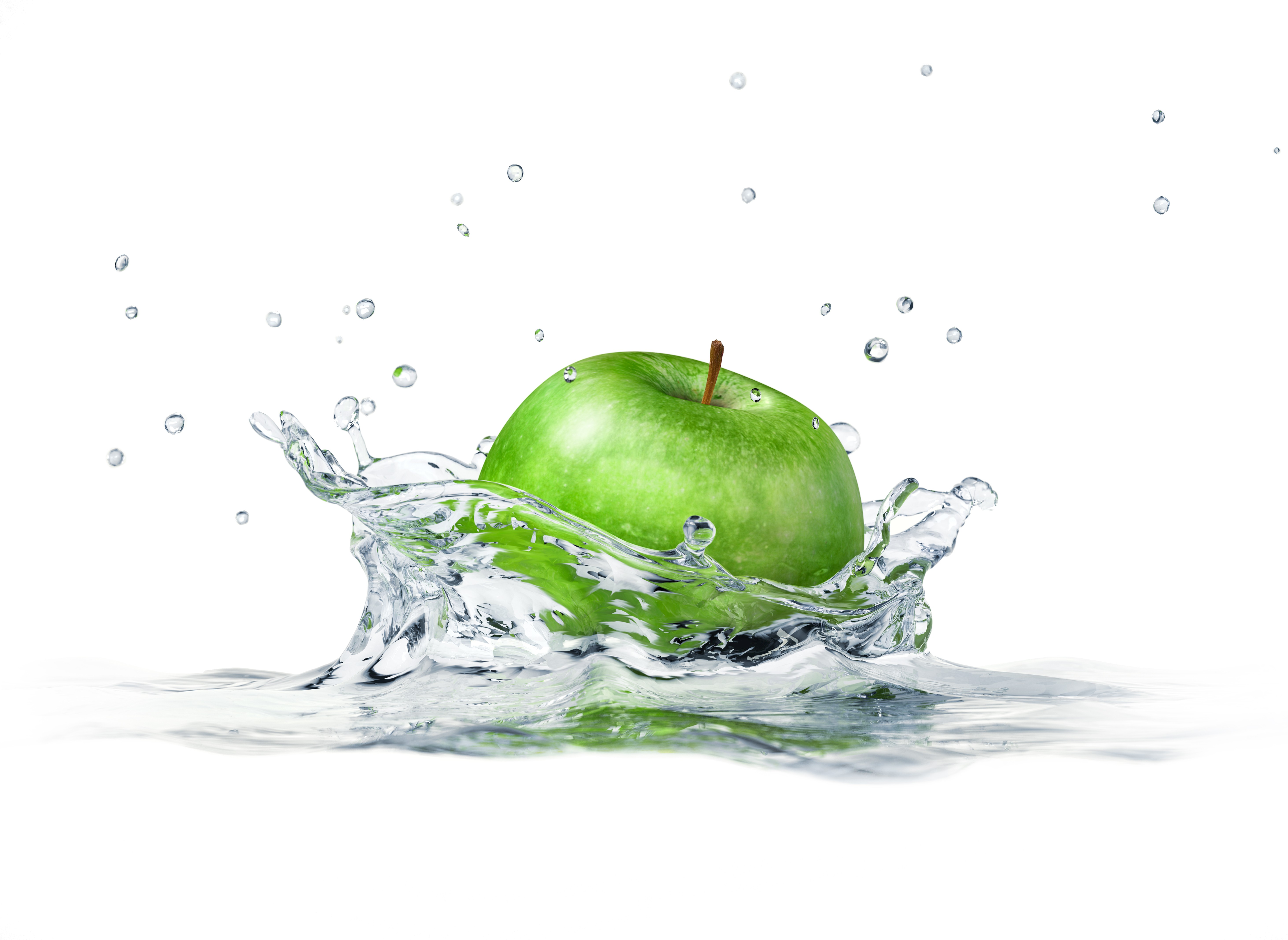 無料モバイル壁紙フルーツ, 水, アップル, 果物, 食べ物をダウンロードします。