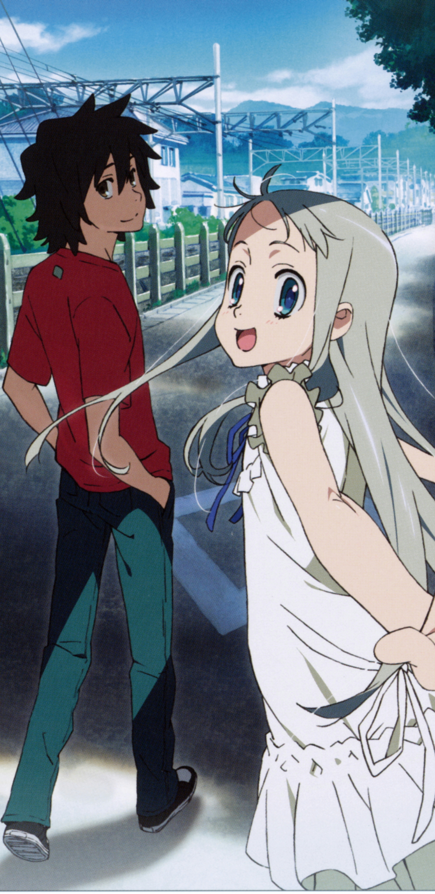 Download mobile wallpaper Anime, Anohana for free.