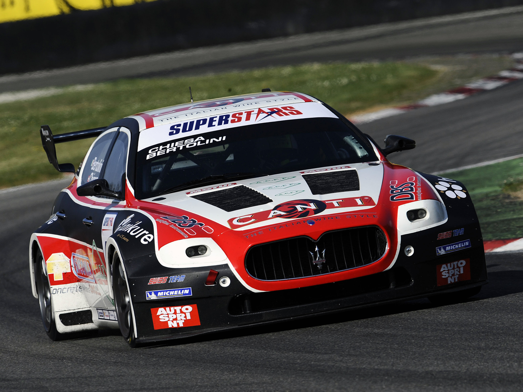 Download mobile wallpaper Superstars Series Racing, Maserati, Racing, Vehicles for free.