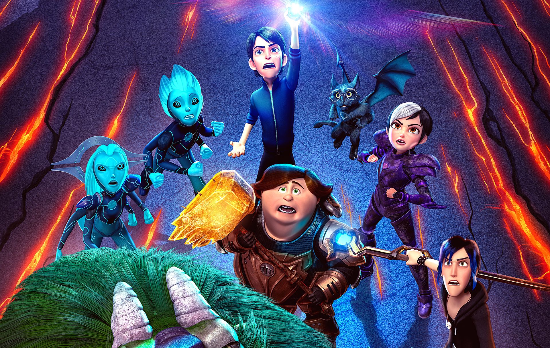 1034464 descargar fondo de pantalla películas, trollhunters: el despertar de los titanes: protectores de pantalla e imágenes gratis