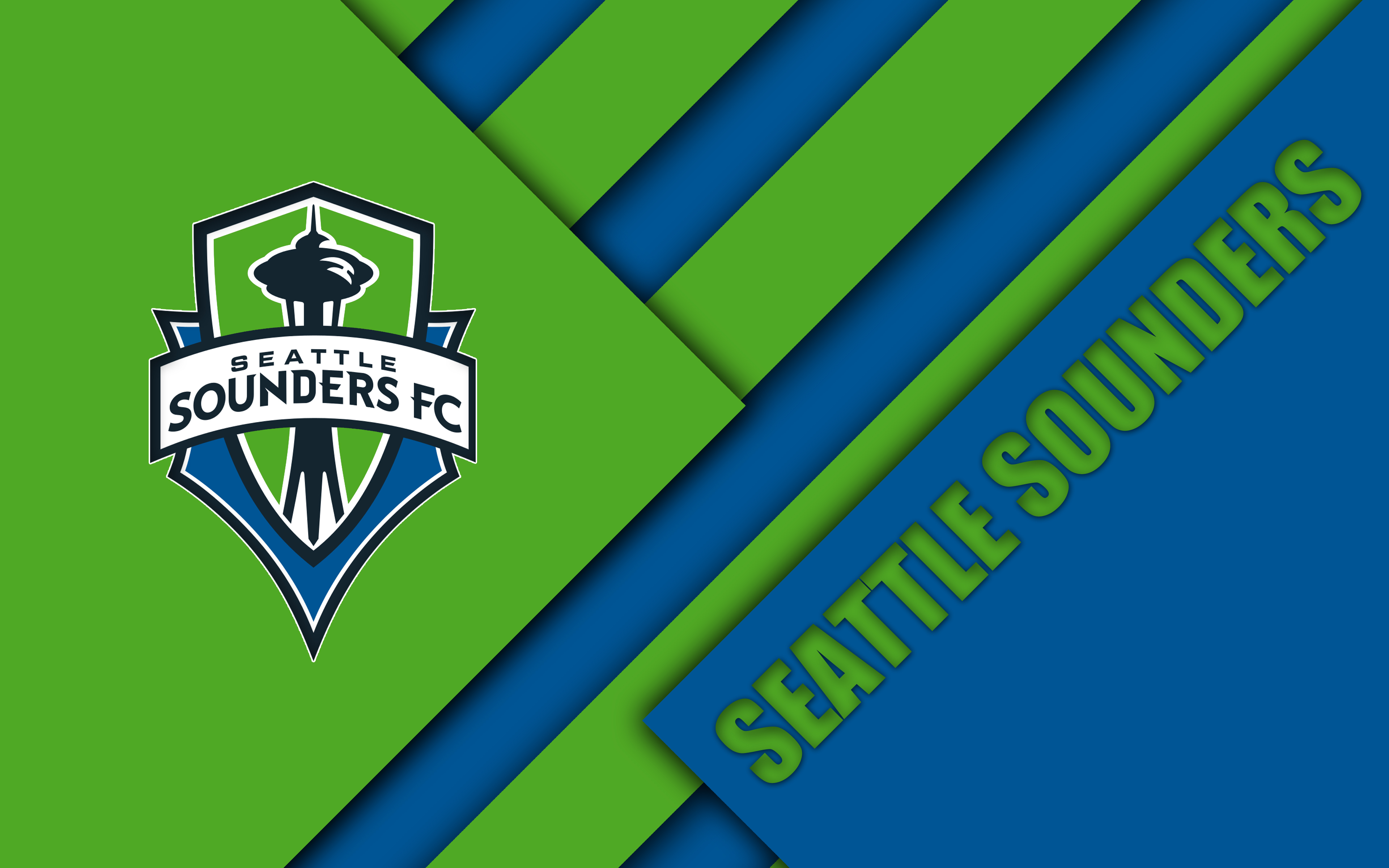 Handy-Wallpaper Sport, Fußball, Logo, Emblem, Seattle Sounders Fc, Mls kostenlos herunterladen.