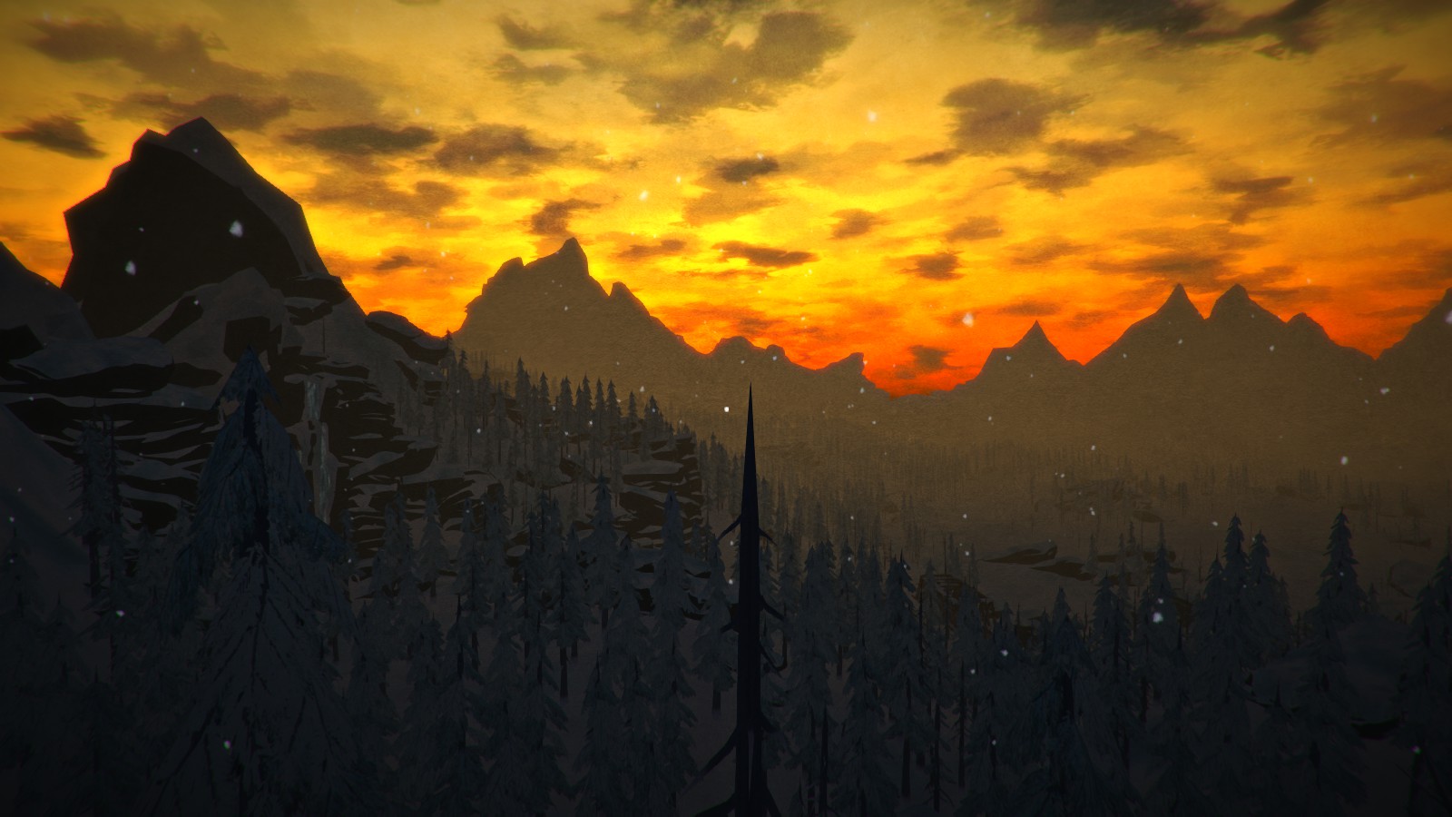 the long dark, video game, mountain
