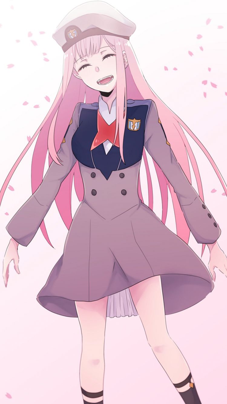 Handy-Wallpaper Animes, Darling In The Franxx, Zero Two (Liebling Im Franxx) kostenlos herunterladen.