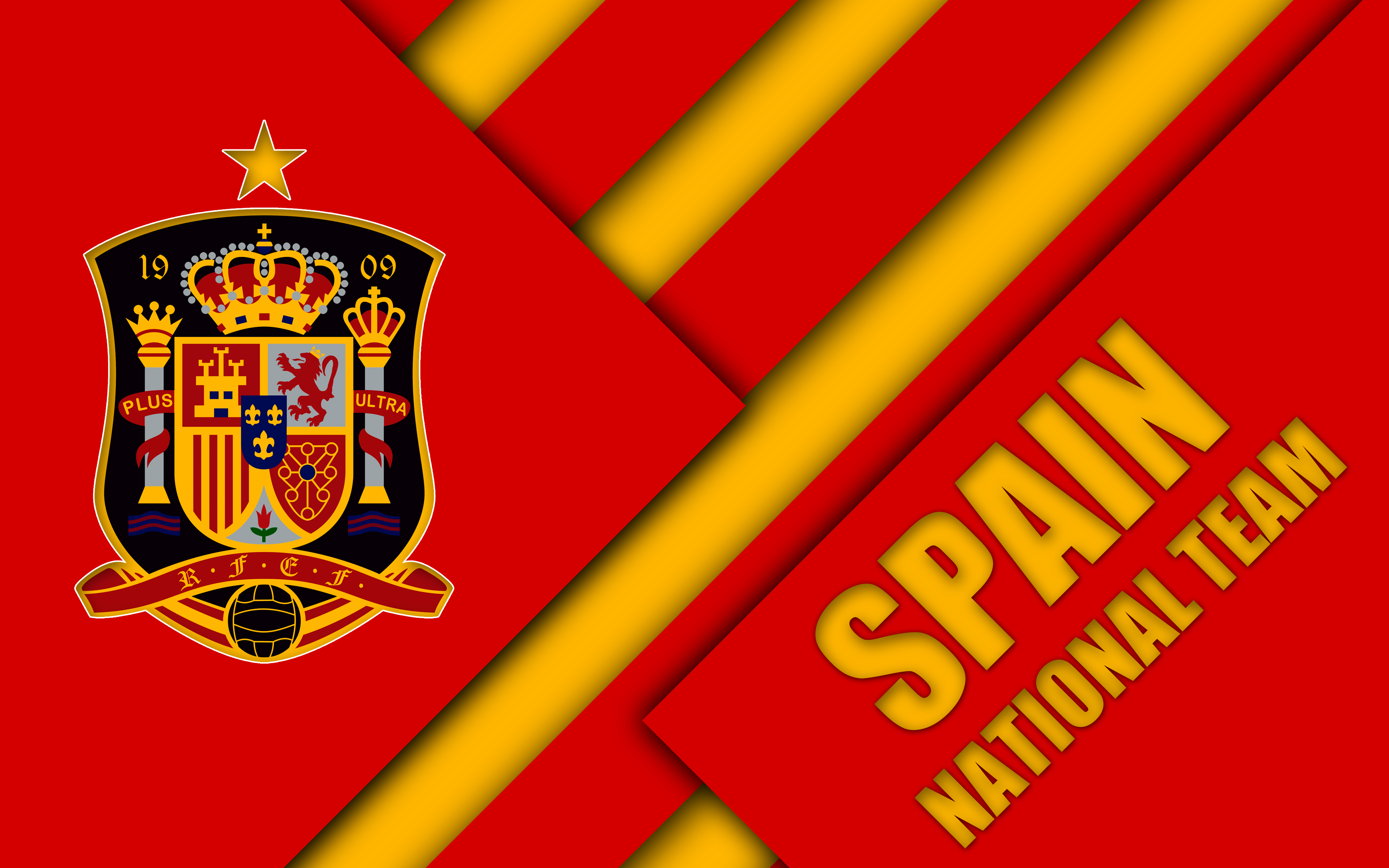 451409 скачать обои сборная испании по футболу, виды спорта, эмблема, лого, футбол, испания, футбольный - заставки и картинки бесплатно