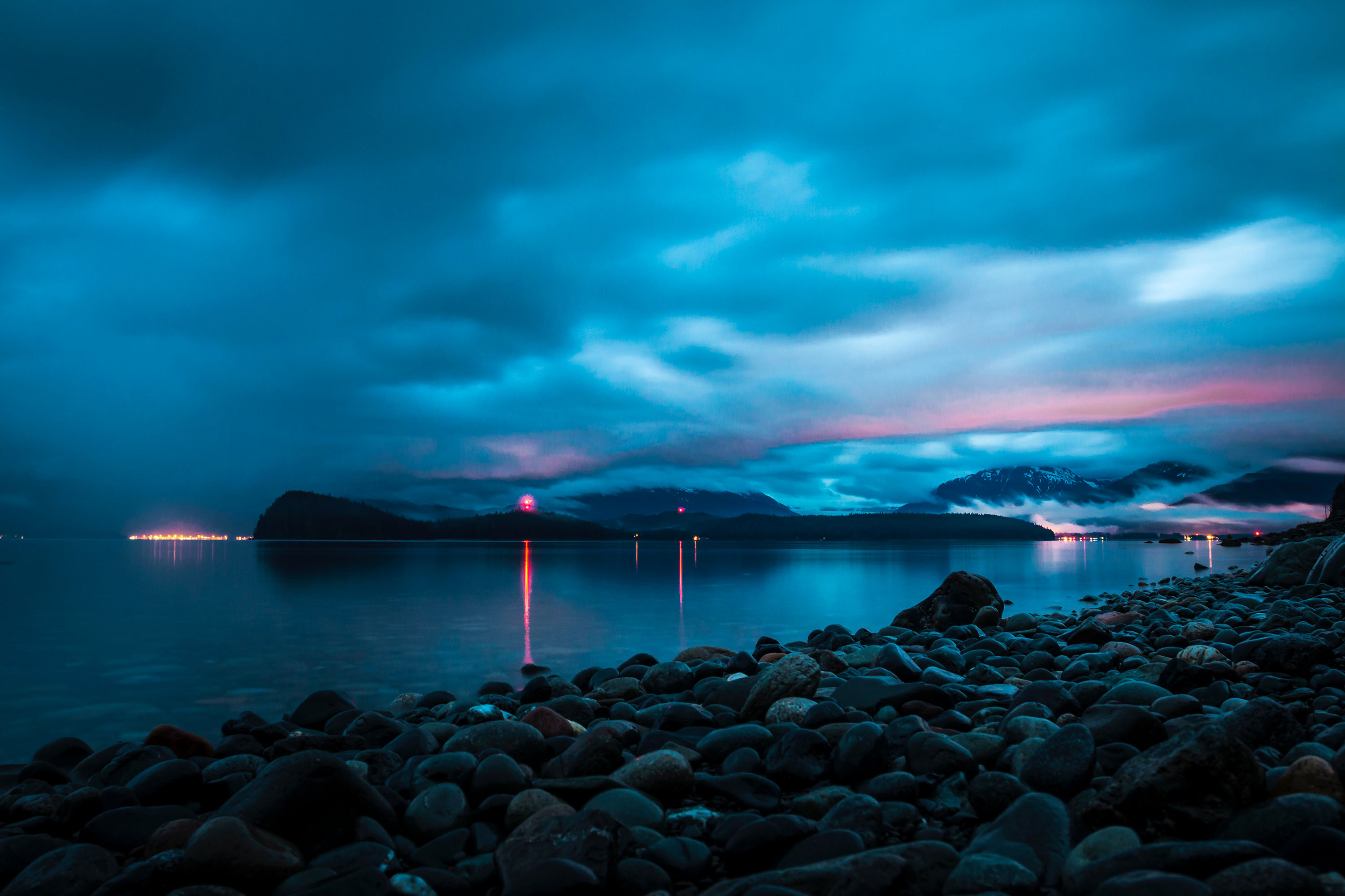 Download mobile wallpaper Coastline, Photography, Alaska for free.