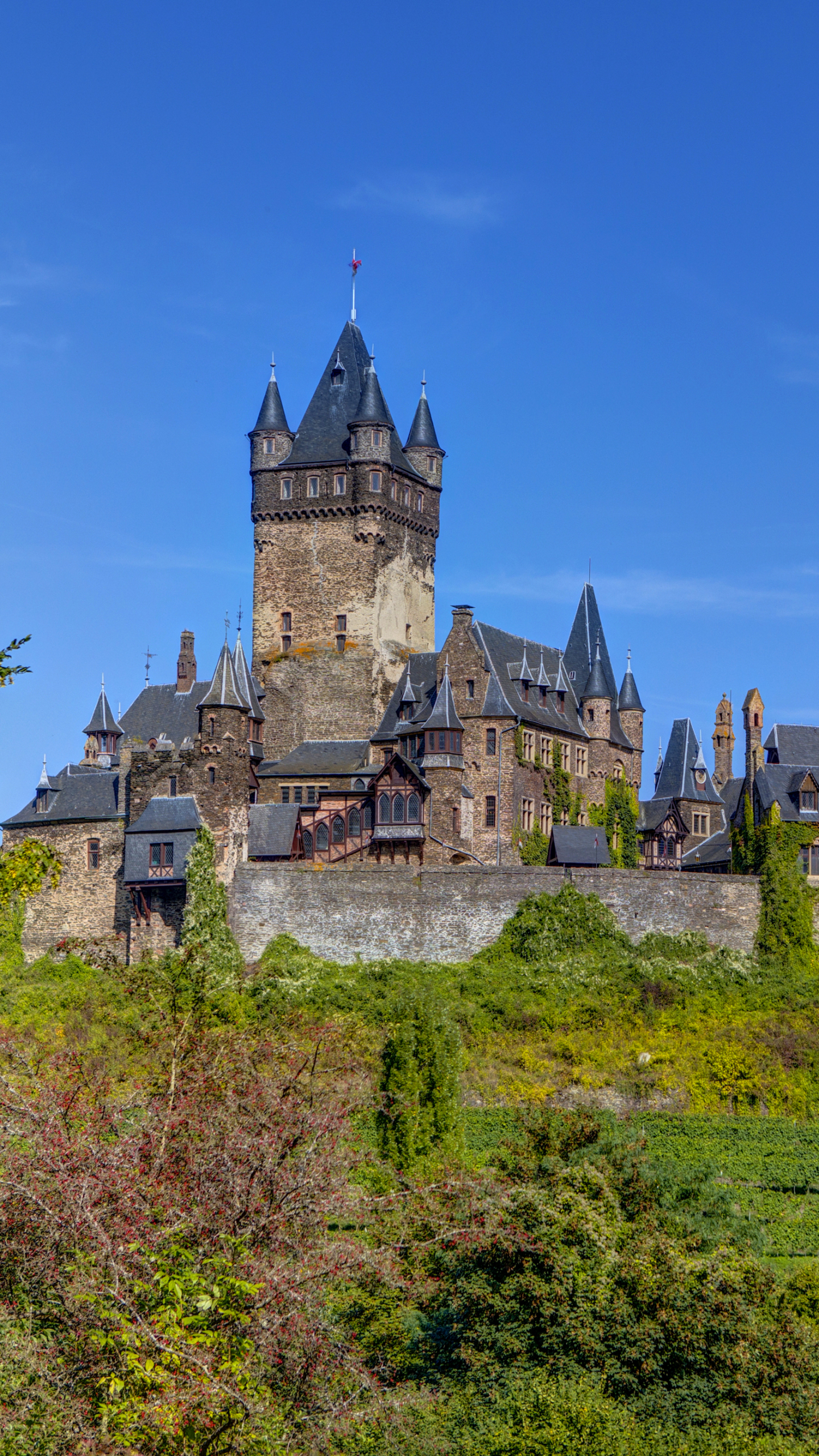 Free download wallpaper Castles, Germany, Man Made, Castle, Cochem Castle on your PC desktop